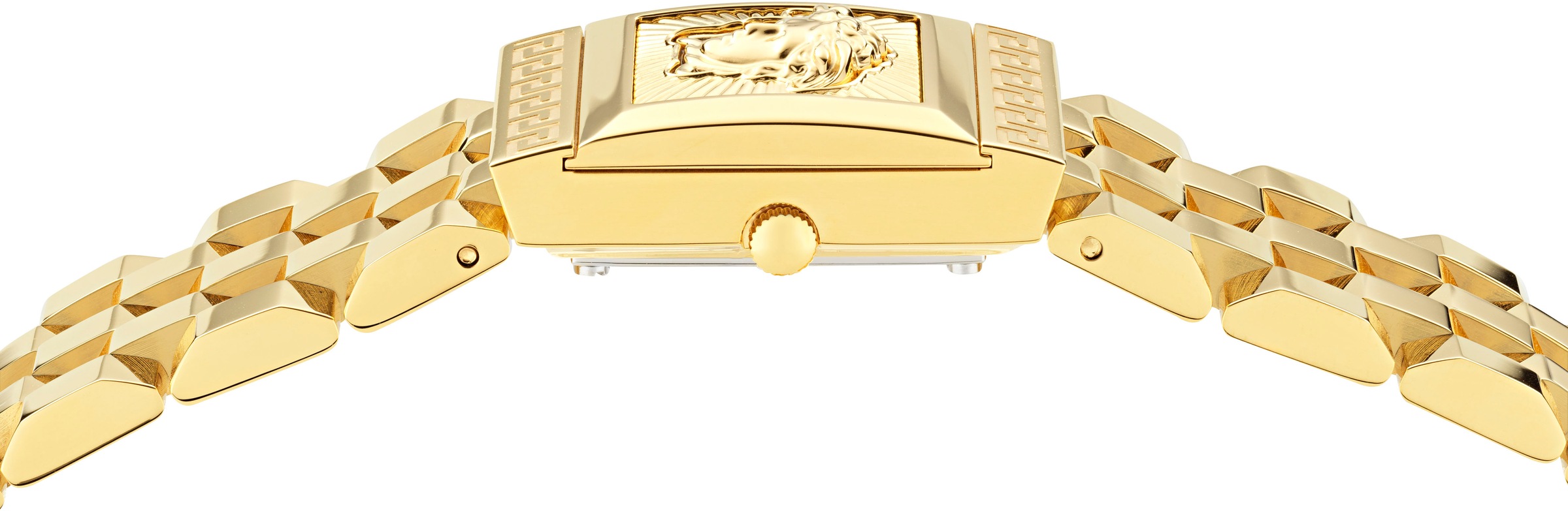 Versace Quarzuhr »VERSACE REVEAL«, Armbanduhr, Damenuhr, Swiss Made, Edelstahlarmband, analog