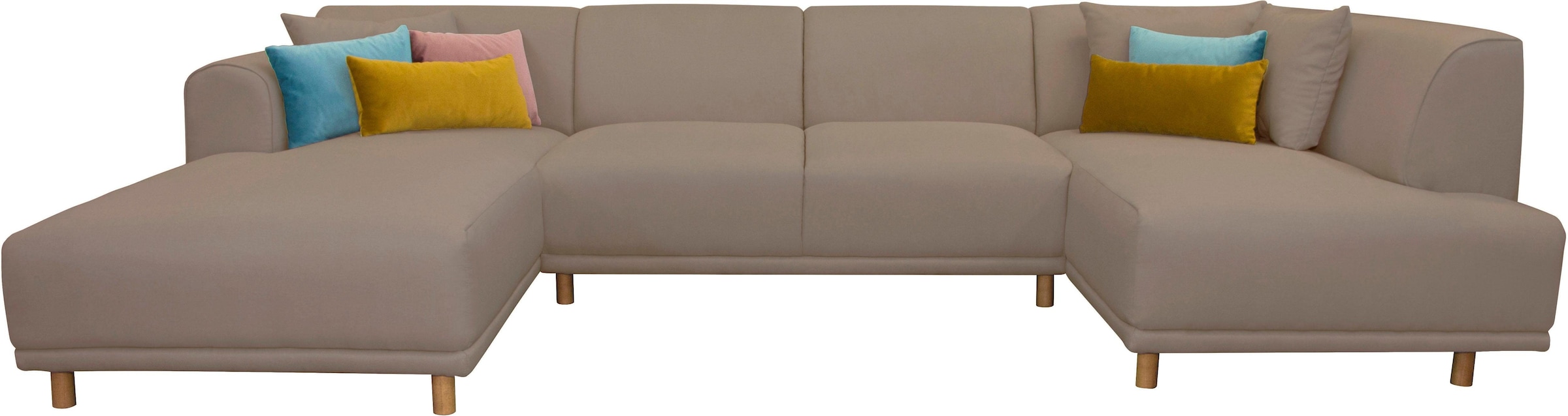 OTTO home Wohnlandschaft "Maroon U-Form" in skandinavischem Design, mit los günstig online kaufen