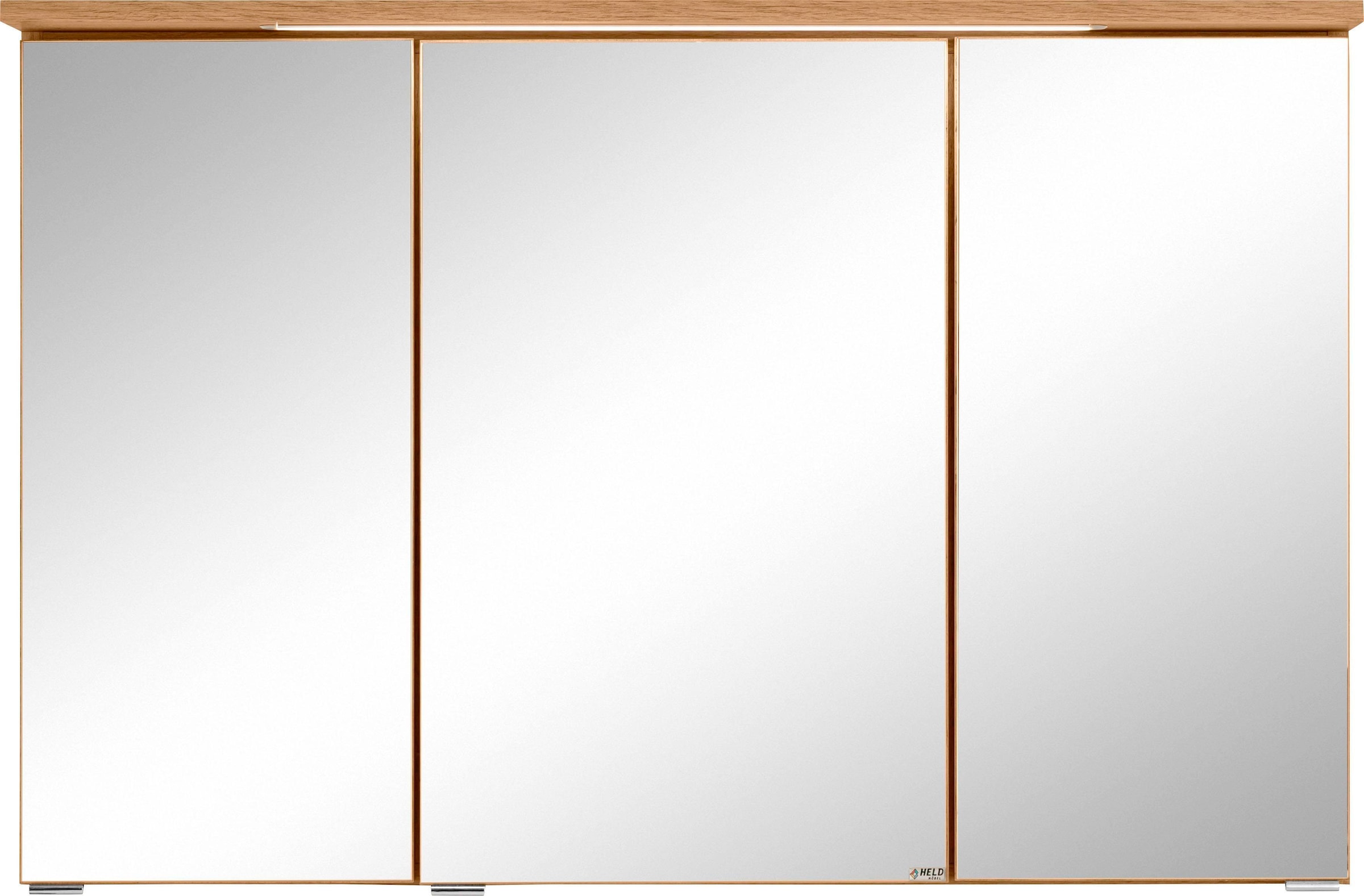 welltime Spiegelschrank »Lucca«, mit LED Beleuchtung
