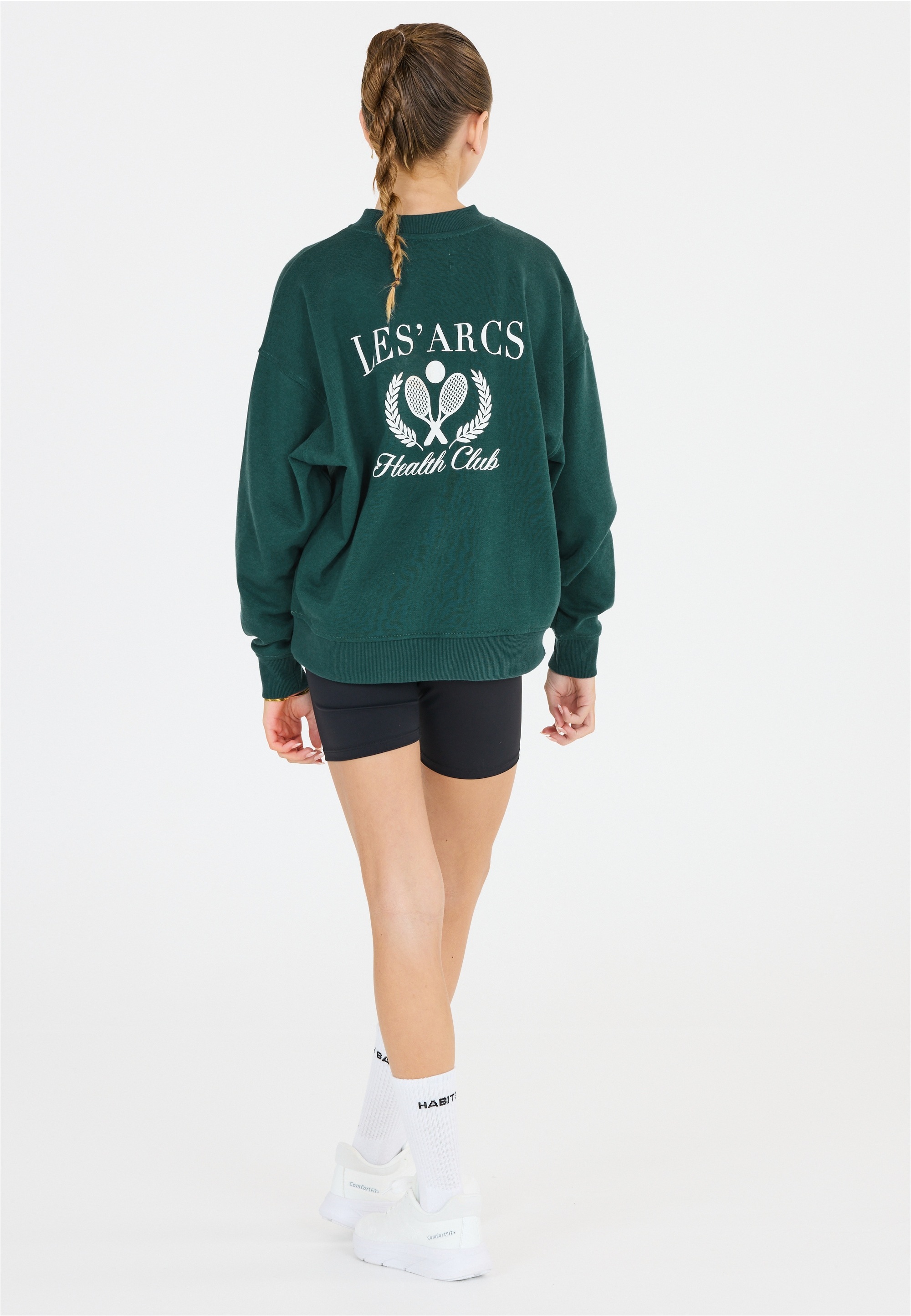 Les'Arcs Sweatshirt »Celinda«, mit lässigem Print und Top-Komfort