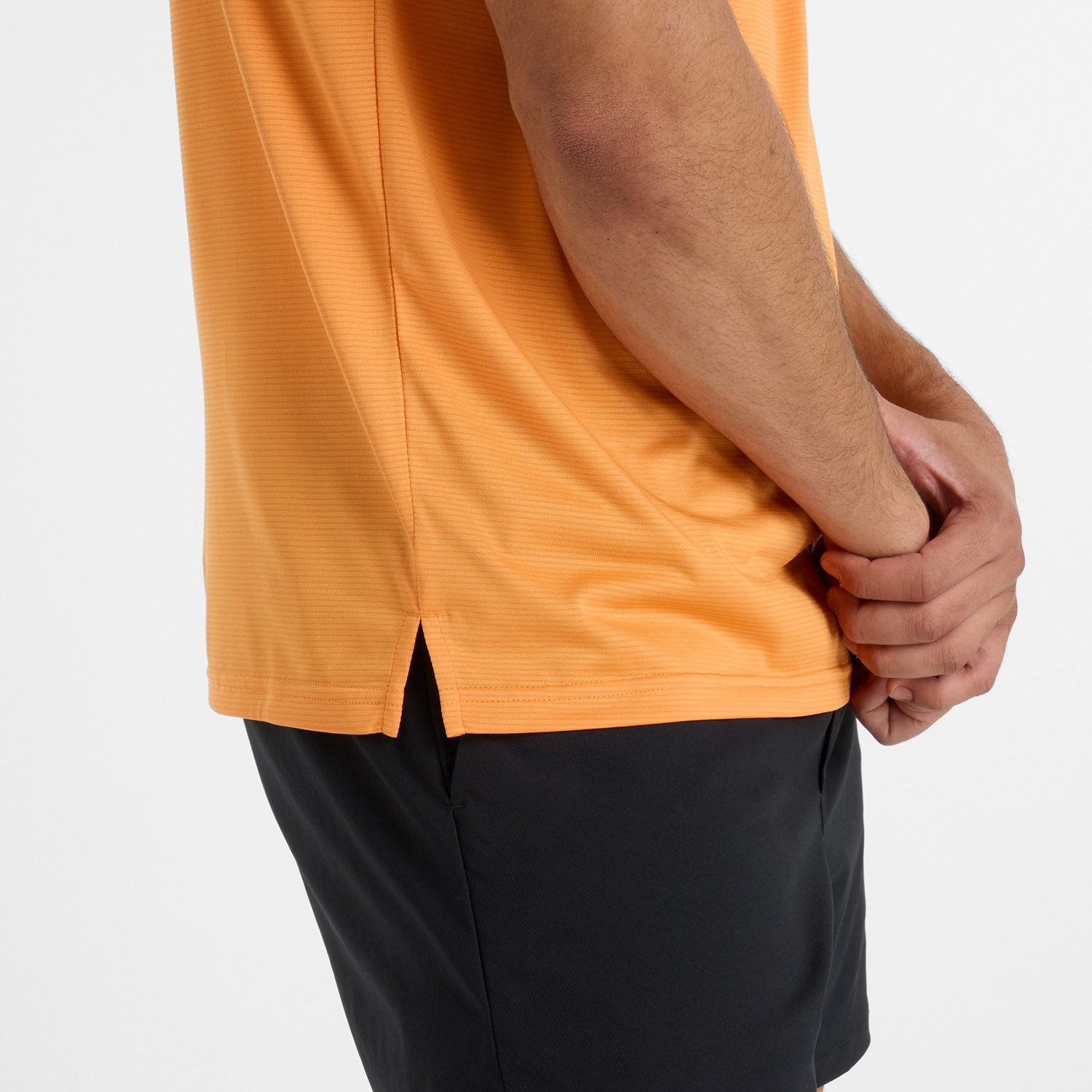 New Balance Laufshirt »MENS RUNNING SS TOP«, mit Streifendesign