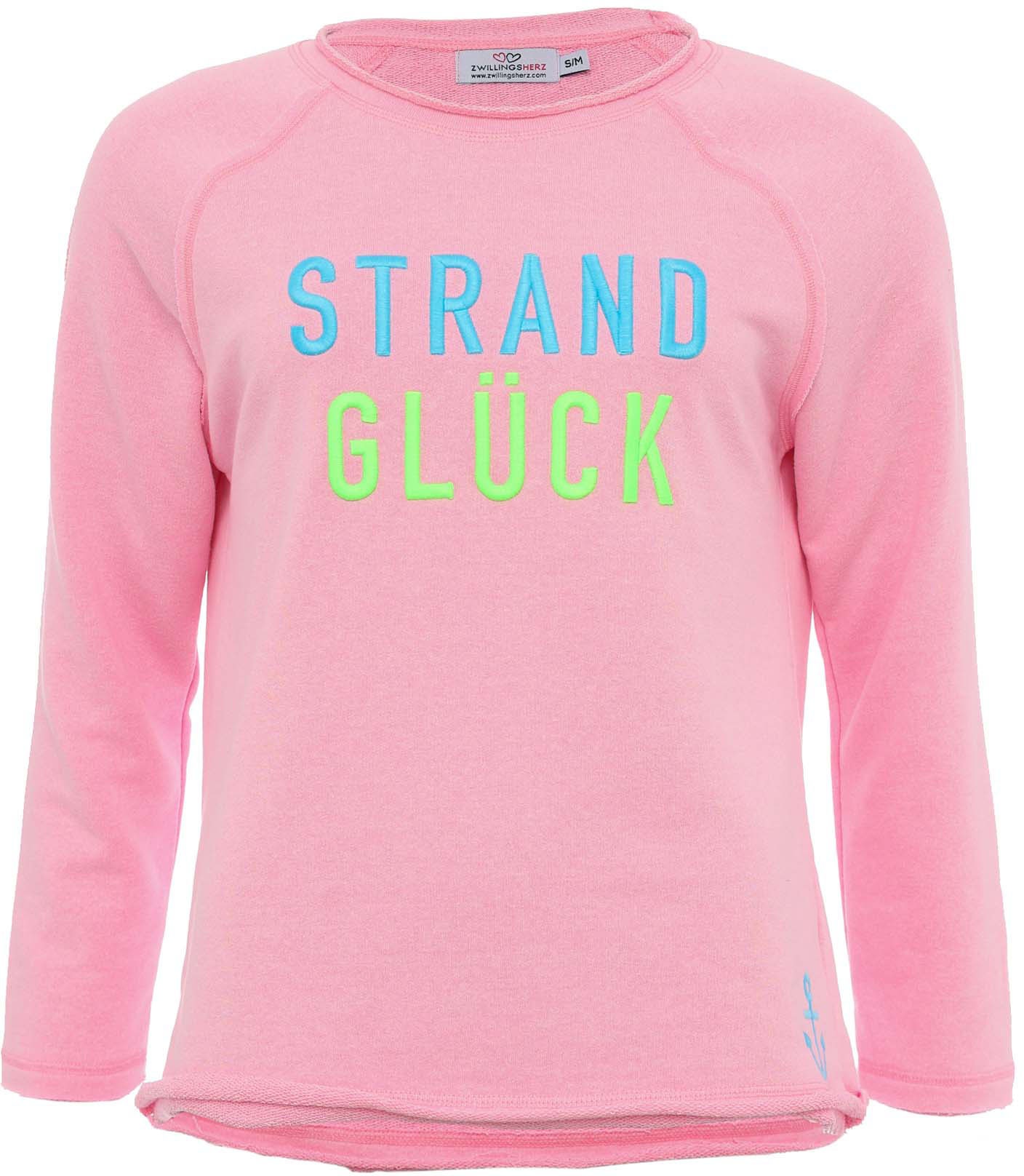 Zwillingsherz Langarmshirt, Regular Fit, Langarm, Rundhalsausschnitt, Stick günstig online kaufen