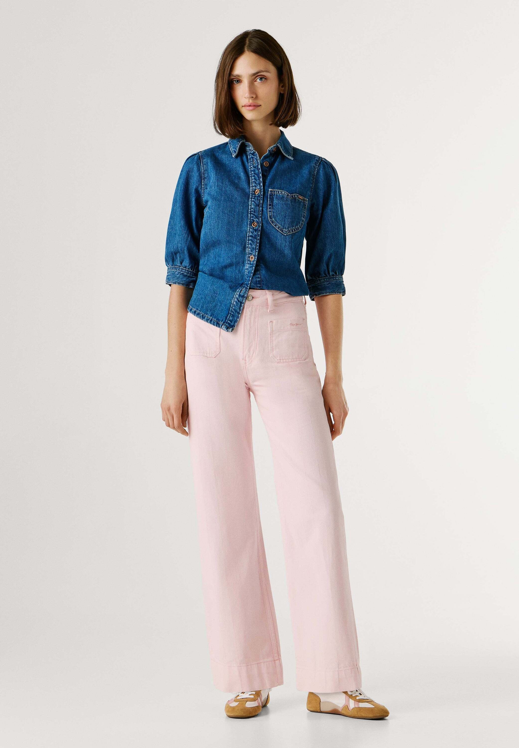 Pepe Jeans Straight-Jeans »trousers STRAIGHT JEANS UHW LEXA«