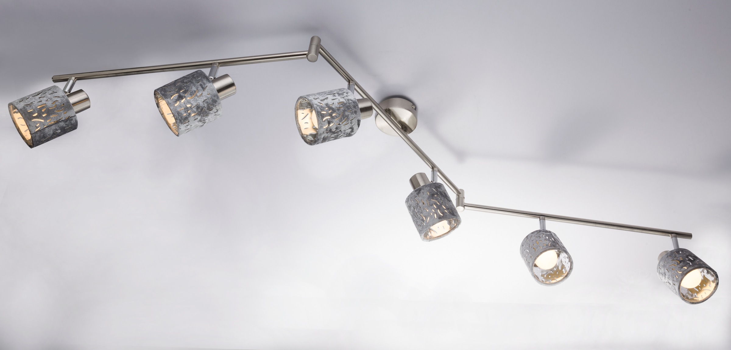 GLOBO LIGHTING Deckenstrahler »ALYS« E14 1 Stk. Spot Deckenspot Flur Schlafzimmer Wohnzimmer