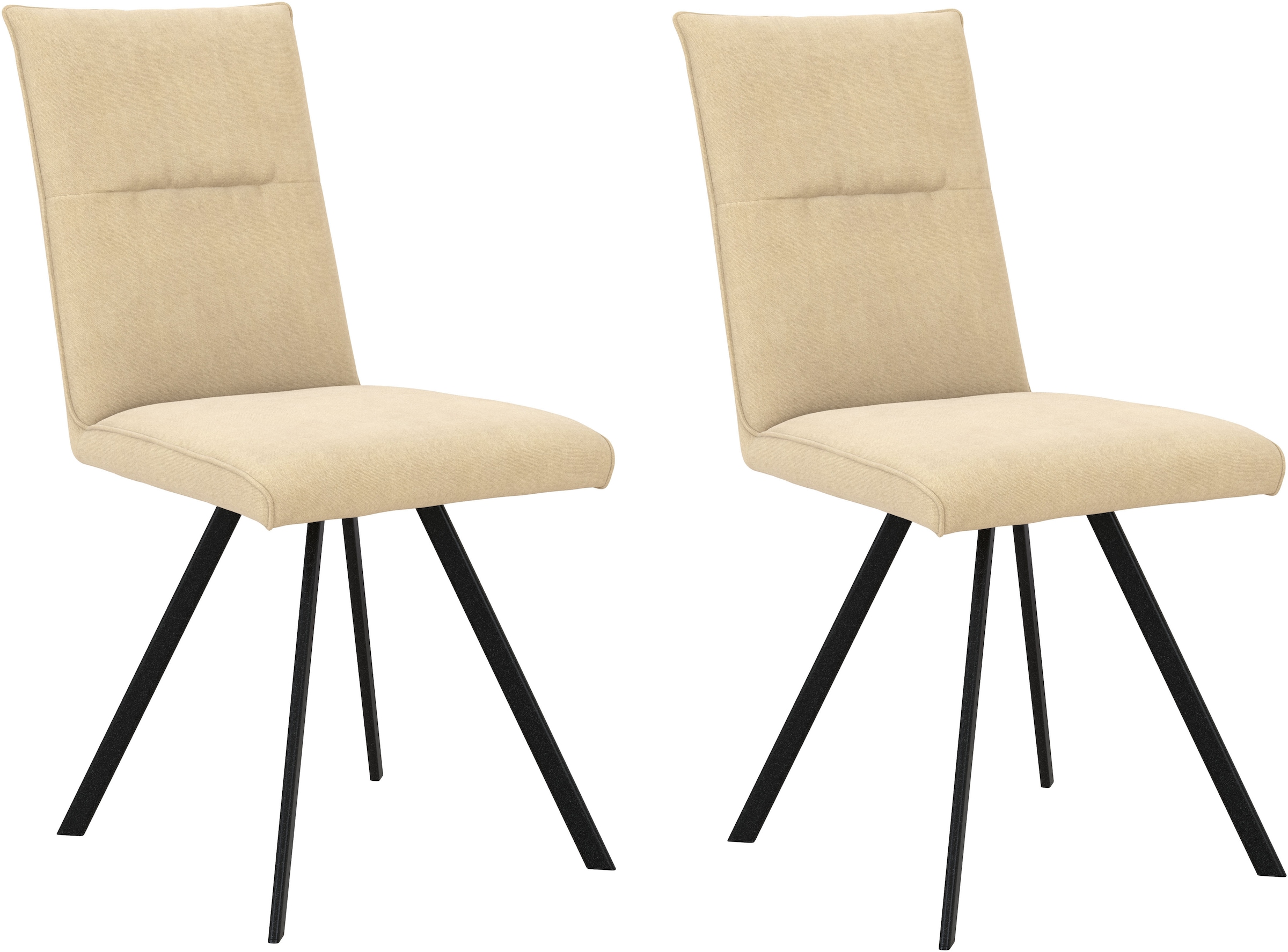 OTTO home 4-Fußstuhl "Sava" (Set) 2 Stk.Metallgestell günstig online kaufen