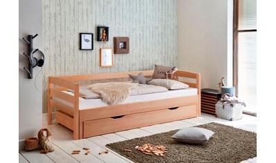 Relita Funktionsbett, mit Lattenrost, Bettschublade und Auszug auf 180x200 cm kaufen