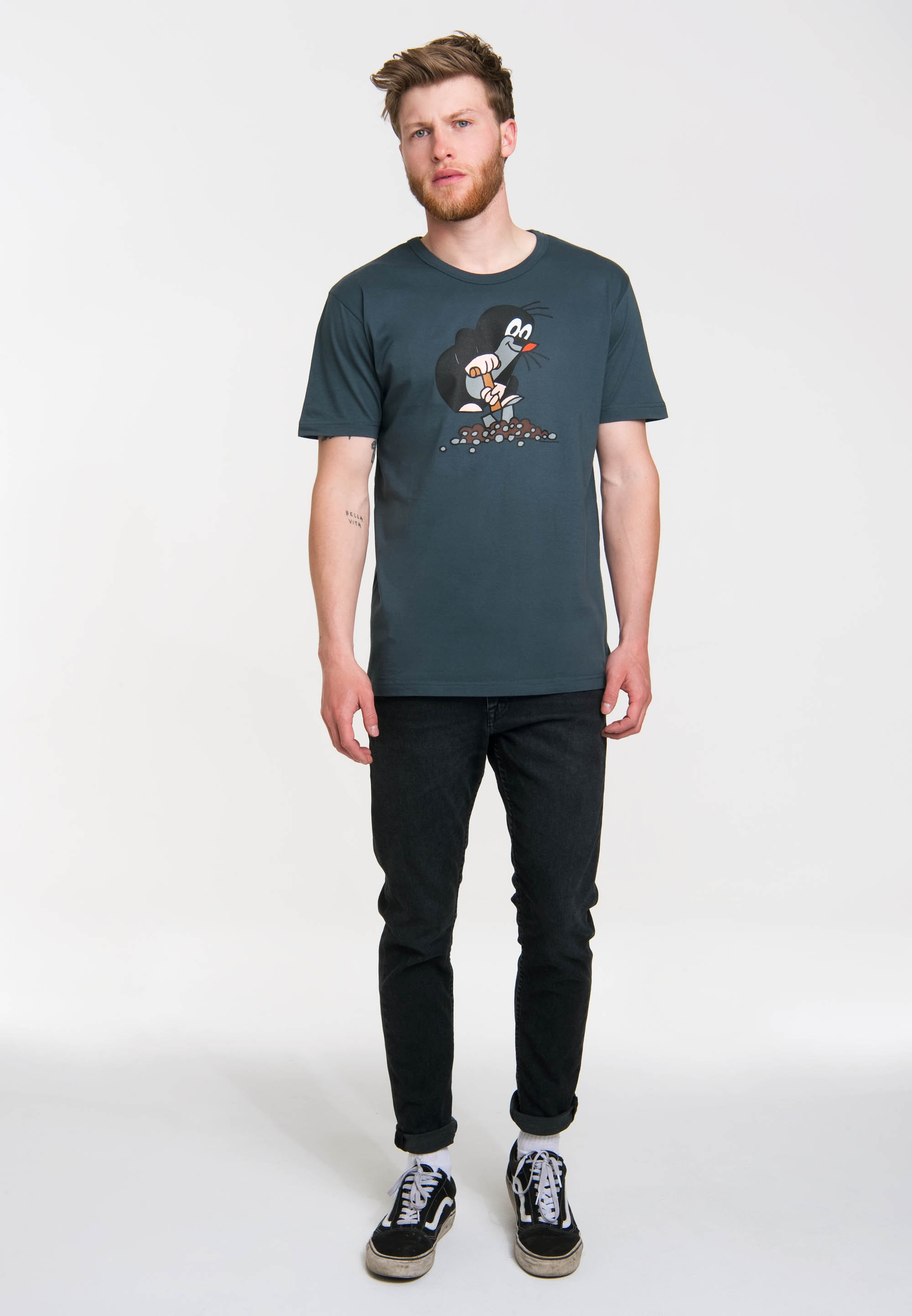 LOGOSHIRT T-Shirt »Der kleine ▷ Originaldesign mit für BAUR | Maulwurf«, lizenziertem