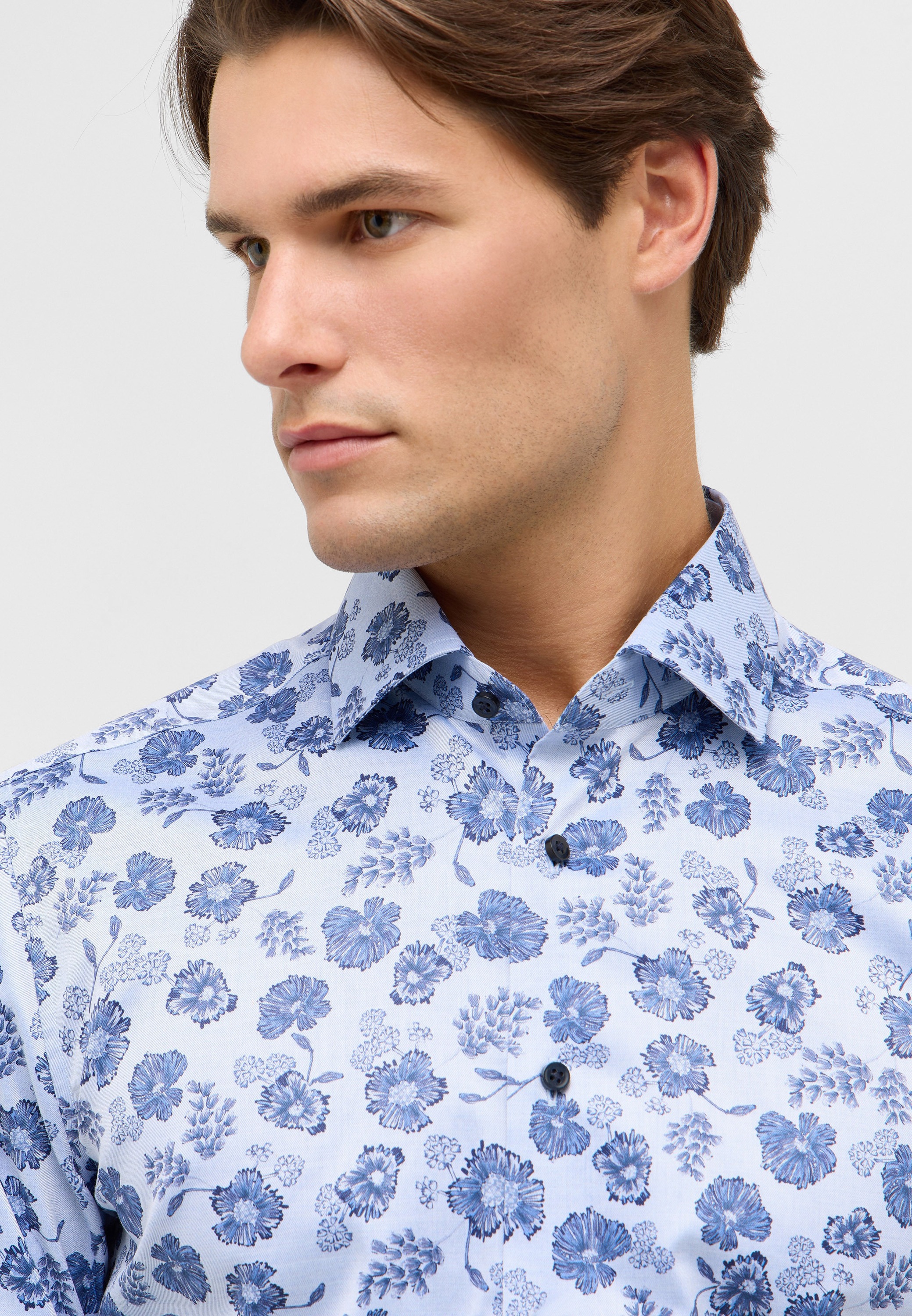 Thumbnail - Eterna Langarmhemd "SLIM FIT" NON IRON (bügelfrei)