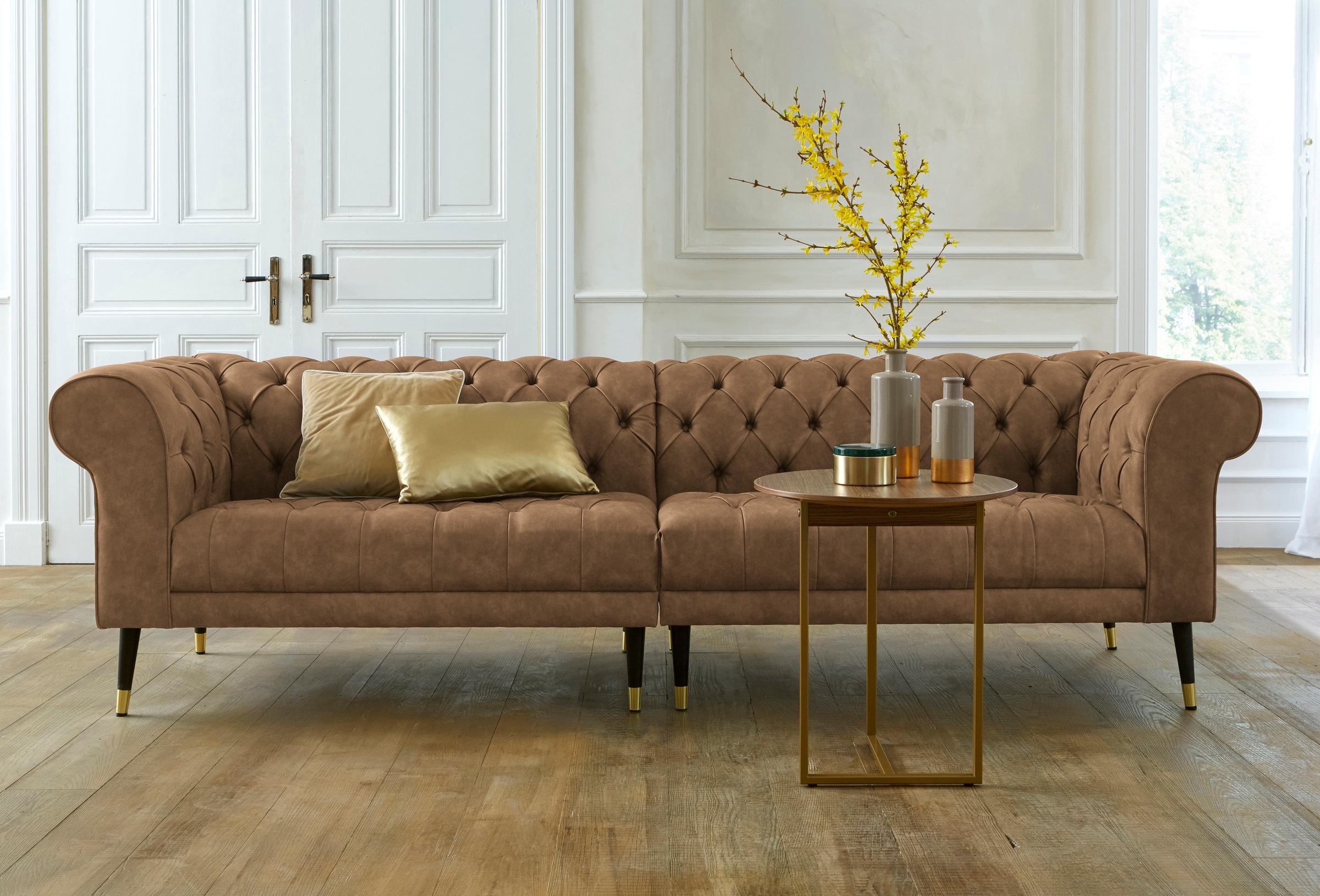 Home affaire Chesterfield-Sofa "Tinnum" günstig online kaufen