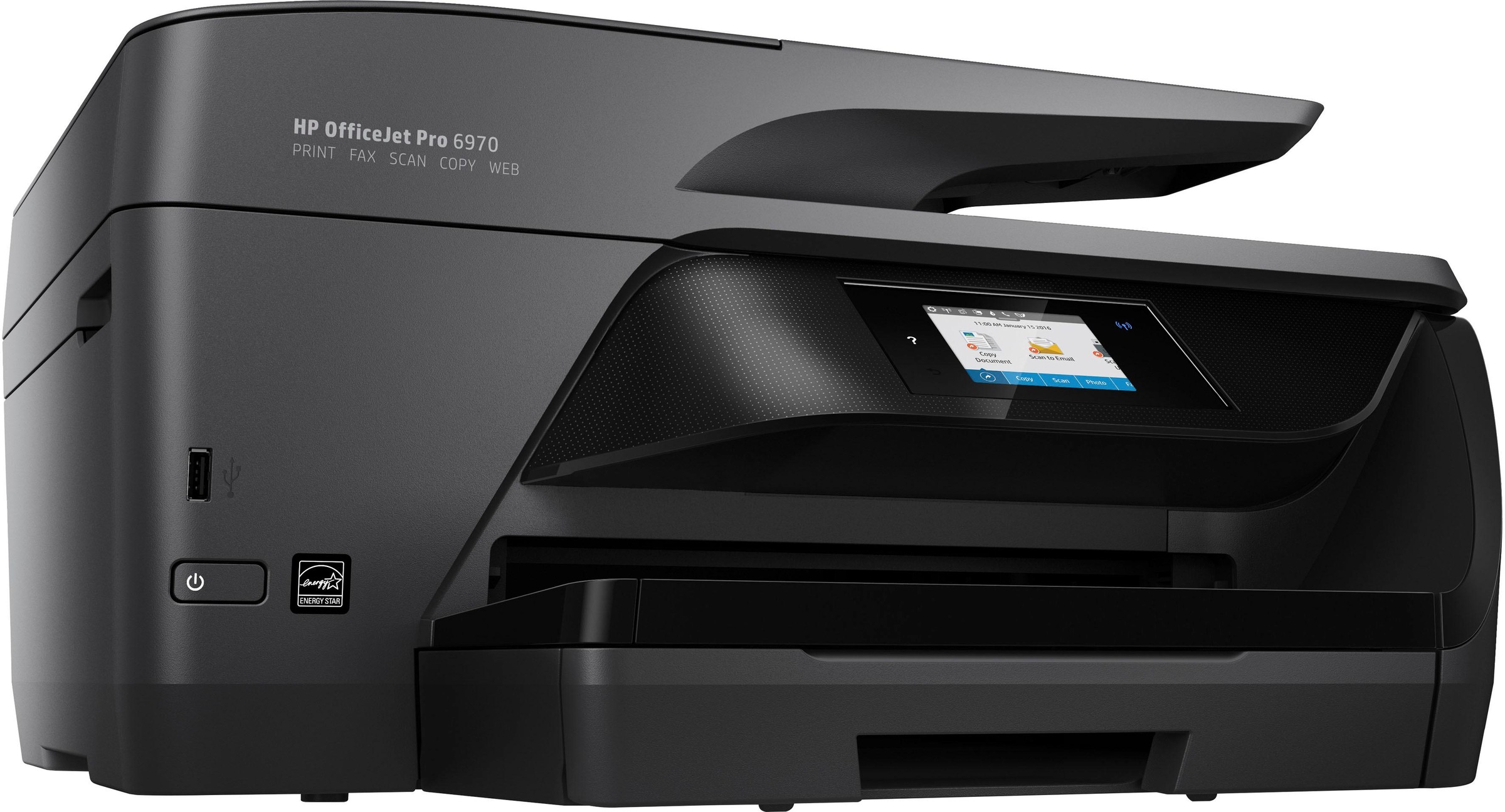 Hp Officejet Pro 6970 Multifunktionsdrucker Wlan Wi Fi Lan Ethernet Baur