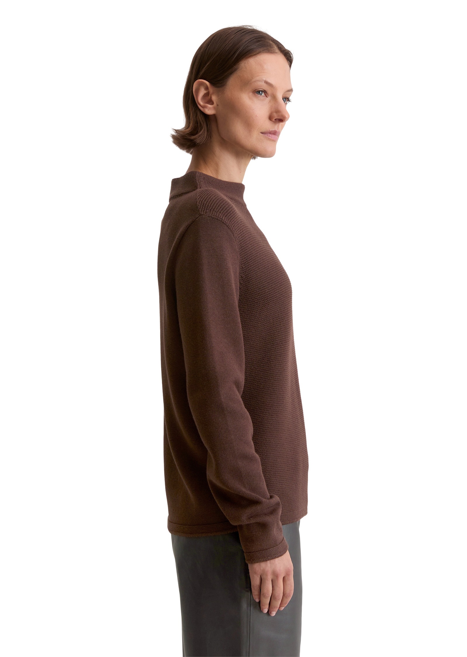 Marc O'Polo Stehkragenpullover »aus Organic Cotton«