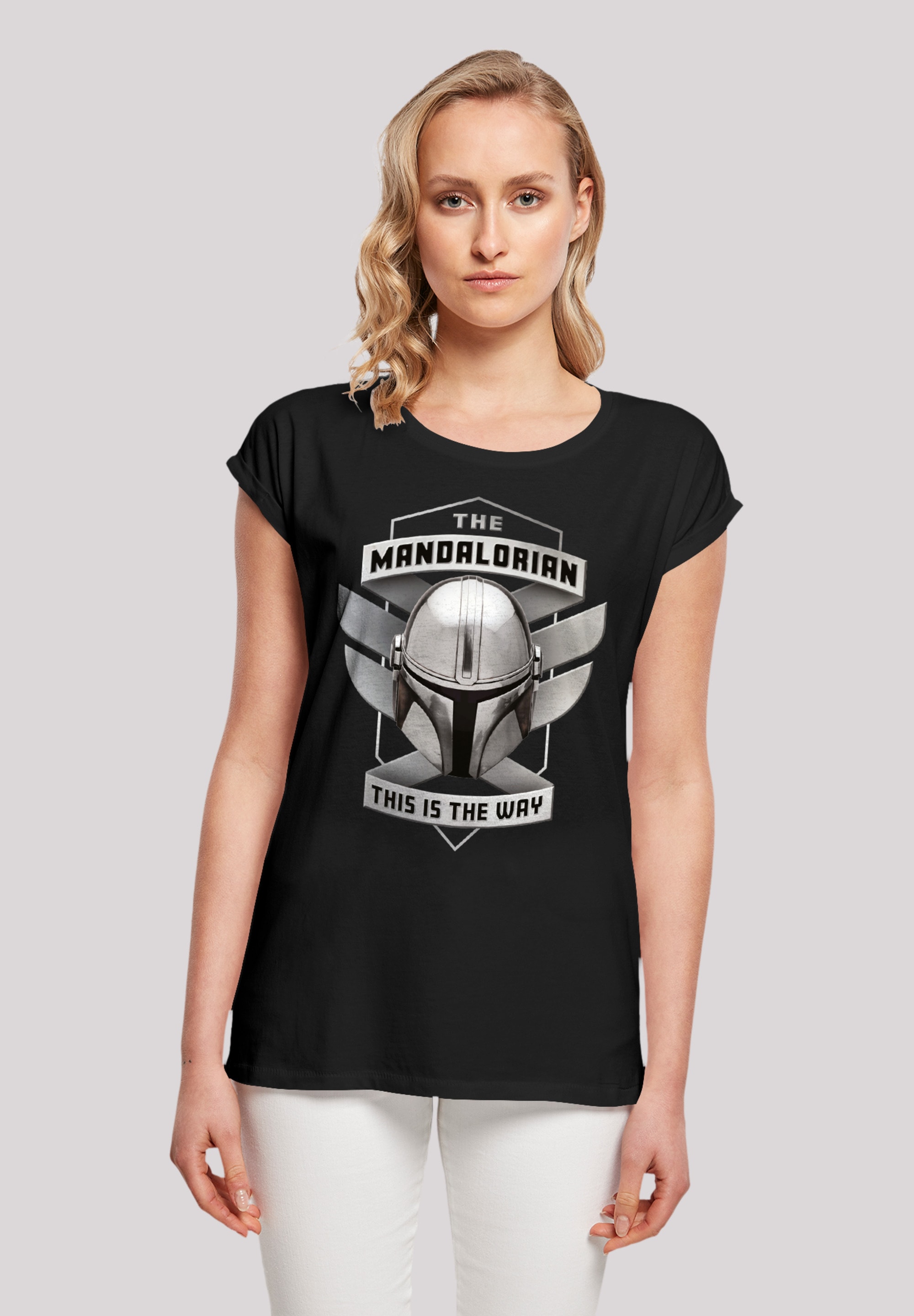 F4NT4STIC T-Shirt "Star Wars The Mandalorian This Is The Way", Premium Qual günstig online kaufen