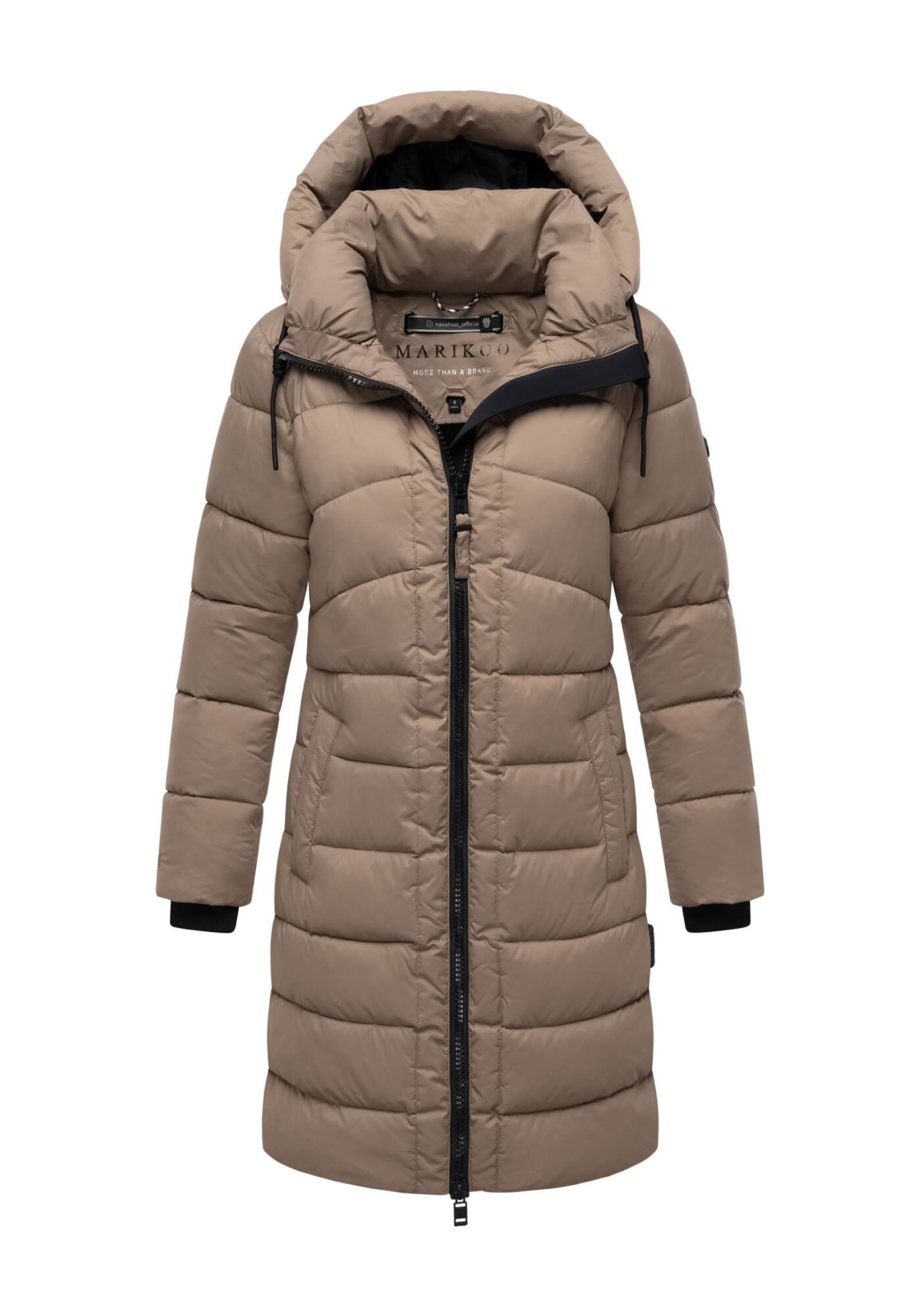 Marikoo Winterjacke »Kaltnäschen«, mit warmem Fleece in den Taschen