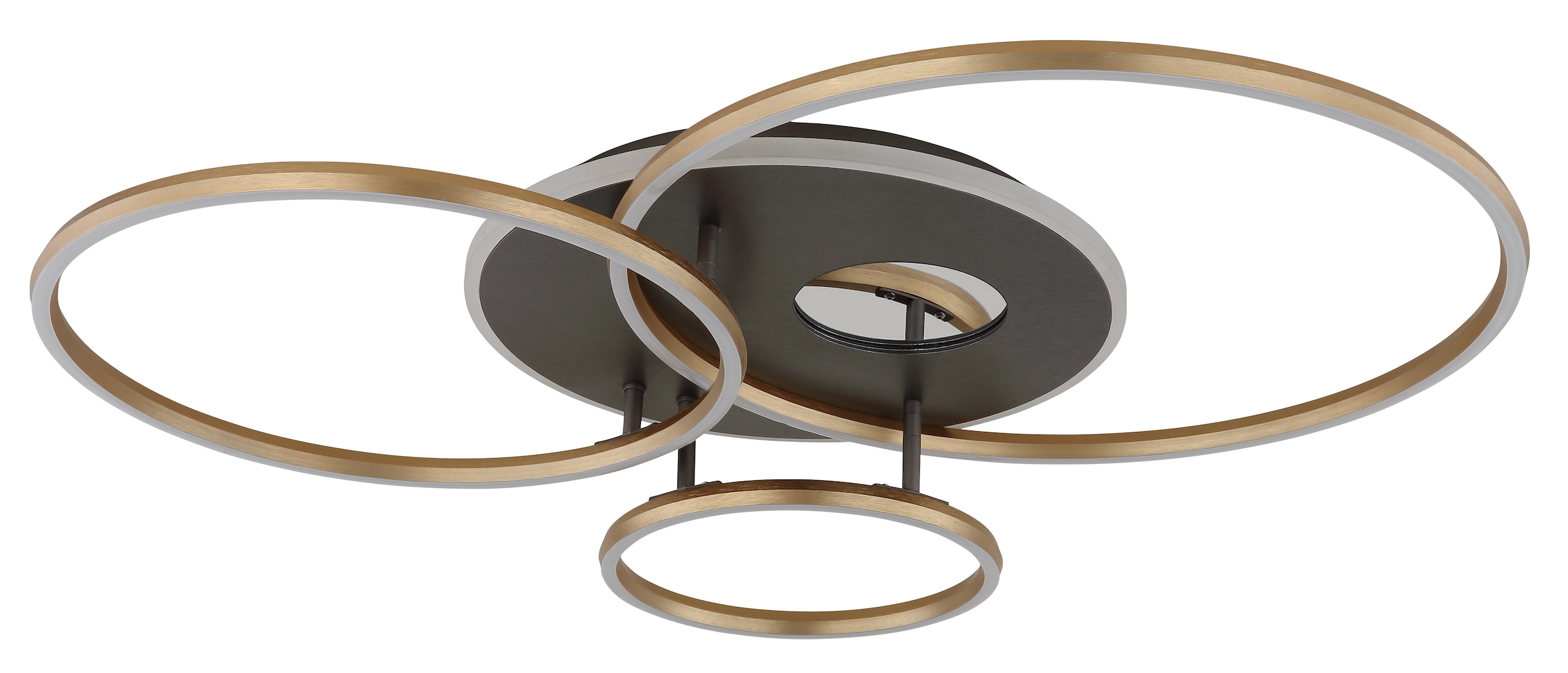 GLOBO LIGHTING Deckenleuchte »INVERTINA« LED-Modul 1 Stk. Deckenleuchte, 3D-Acryl, dimmbar, LED 54W