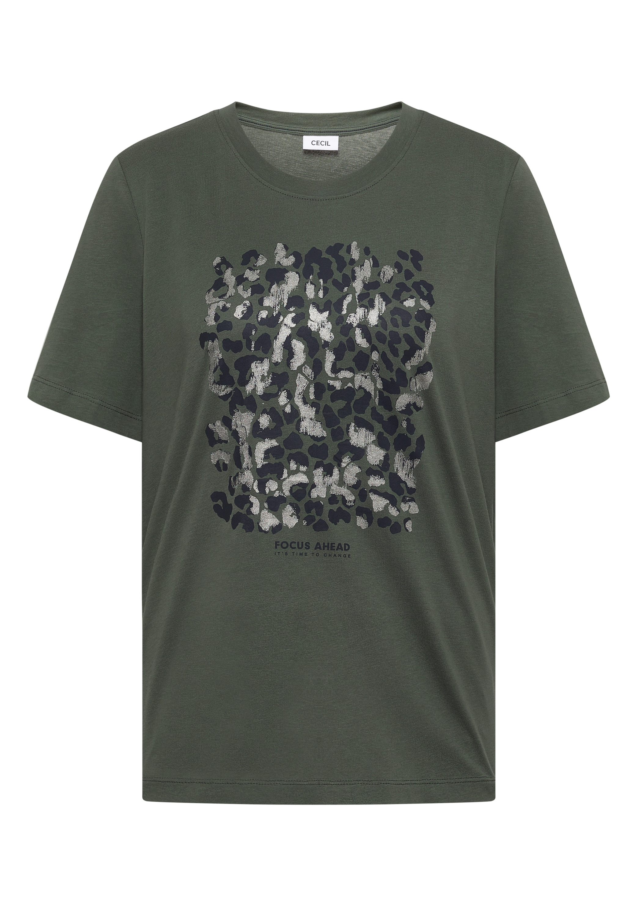Cecil T-Shirt Dezenter Animal- Druck