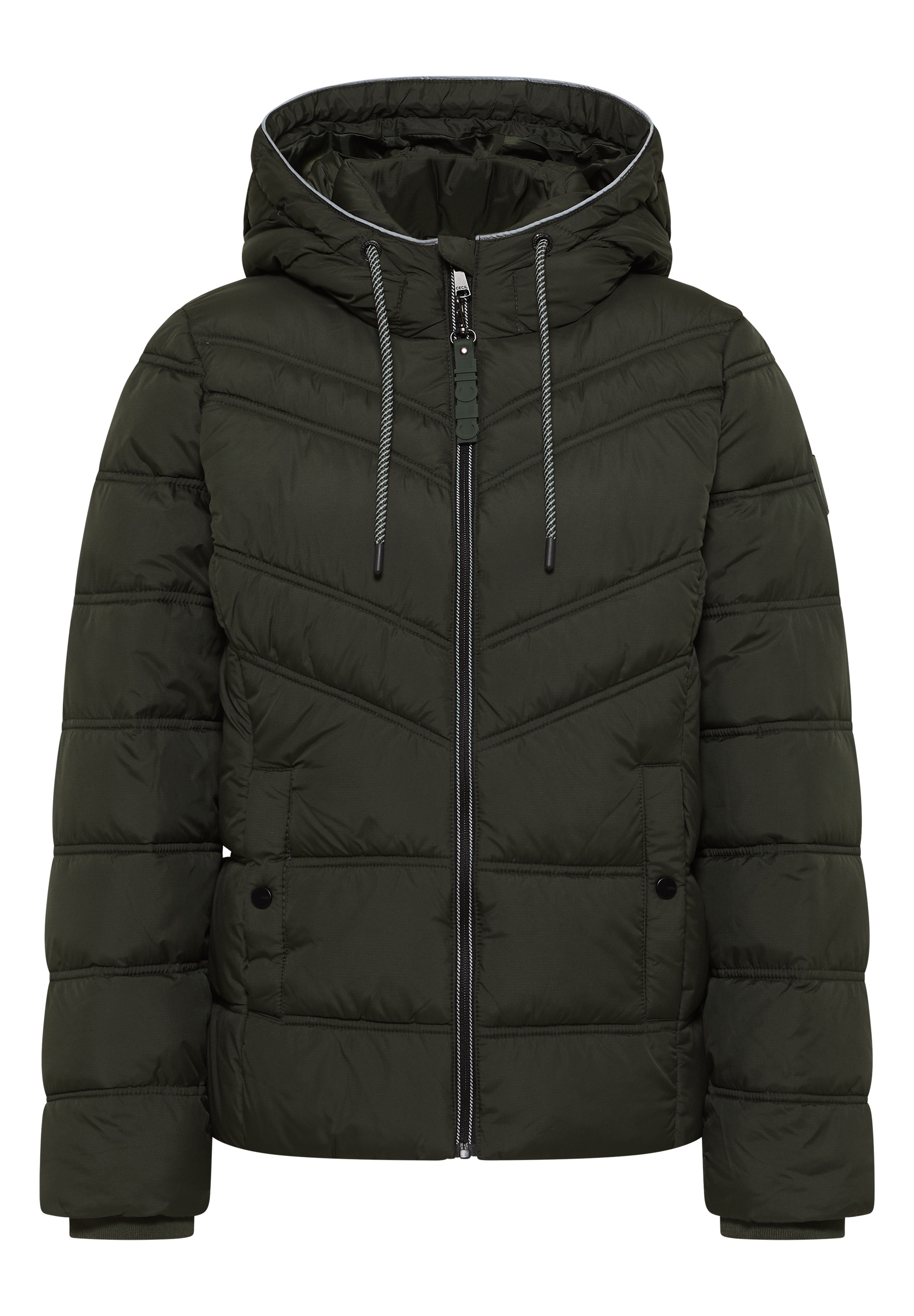 Cecil Steppjacke, mit Kapuze, mit Kapuze