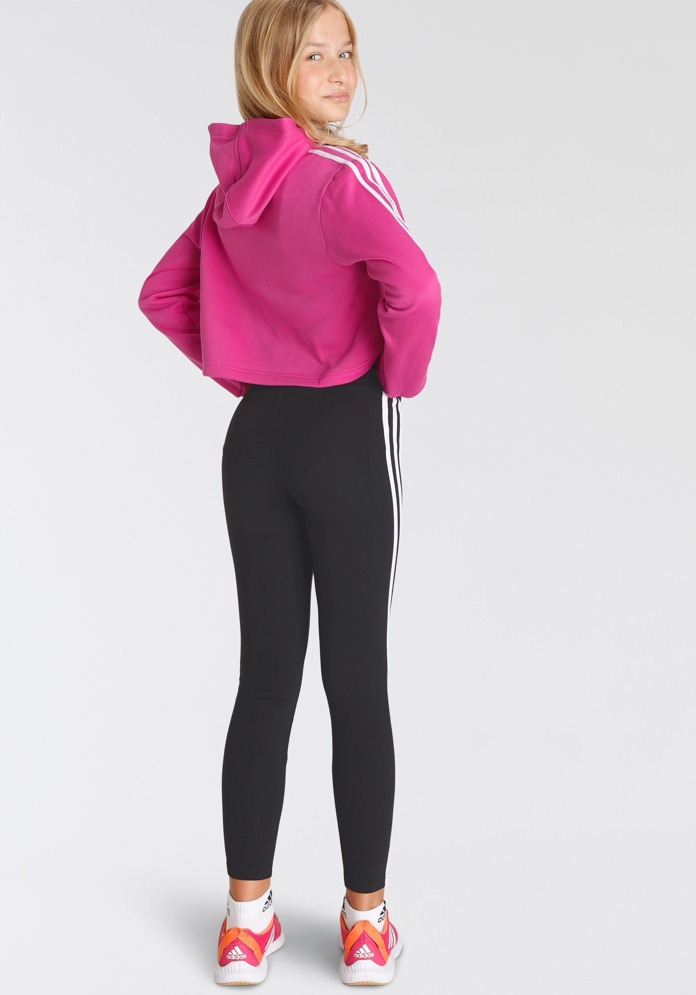 adidas Sportswear Trainingsanzug »TIBERIO 3STREIFEN COLORBLOCK KIDS«, (2 tlg.)  auf Rechnung | BAUR | Trainingsanzüge