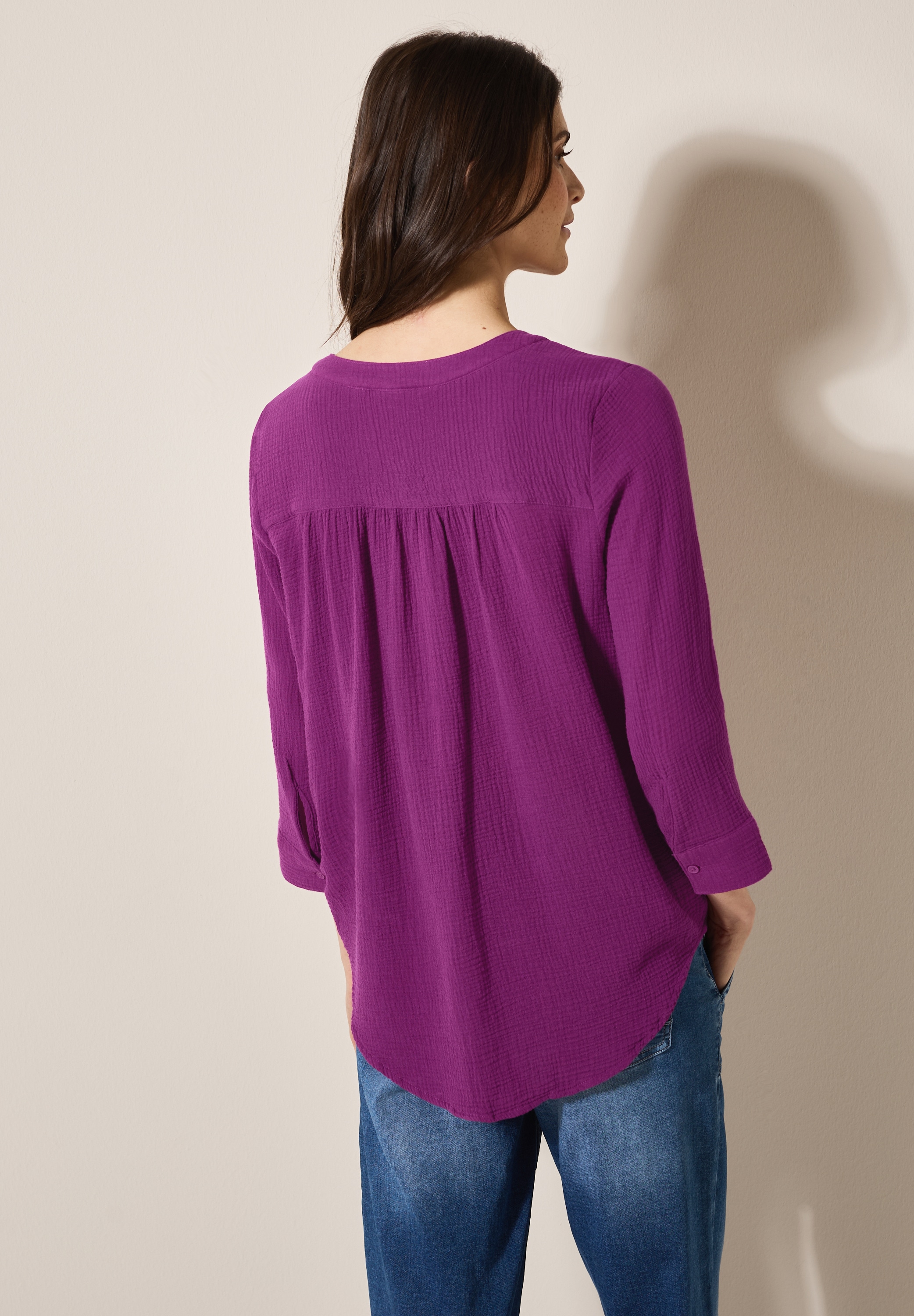 Cecil Shirtbluse, aus reiner Baumwolle