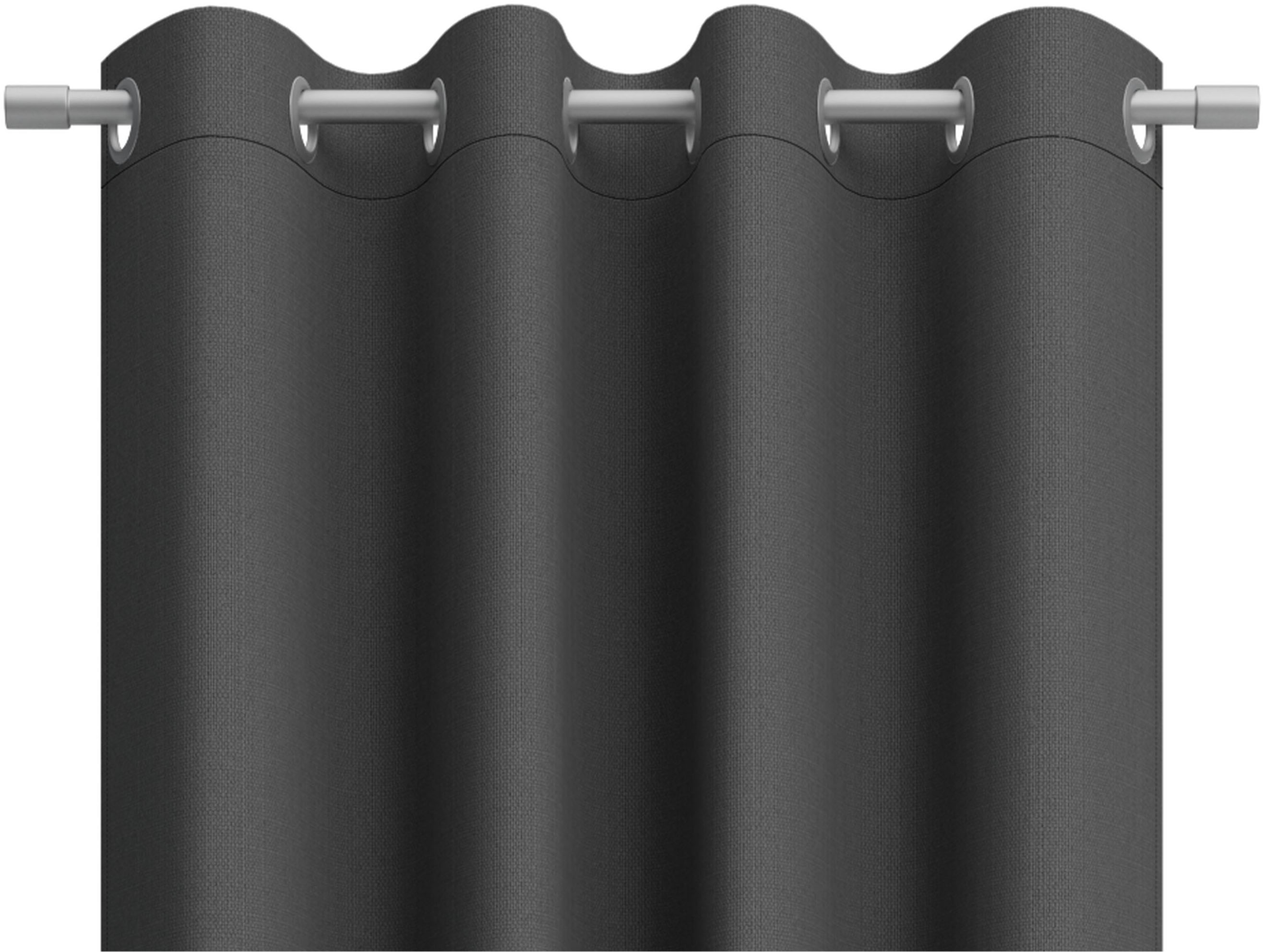 Thumbnail - Neutex for you Vorhang "Linessa" Ösen 1 Stk. tlg. Ösenschal mit Metallösen, Breite 137 cm, nach Maß