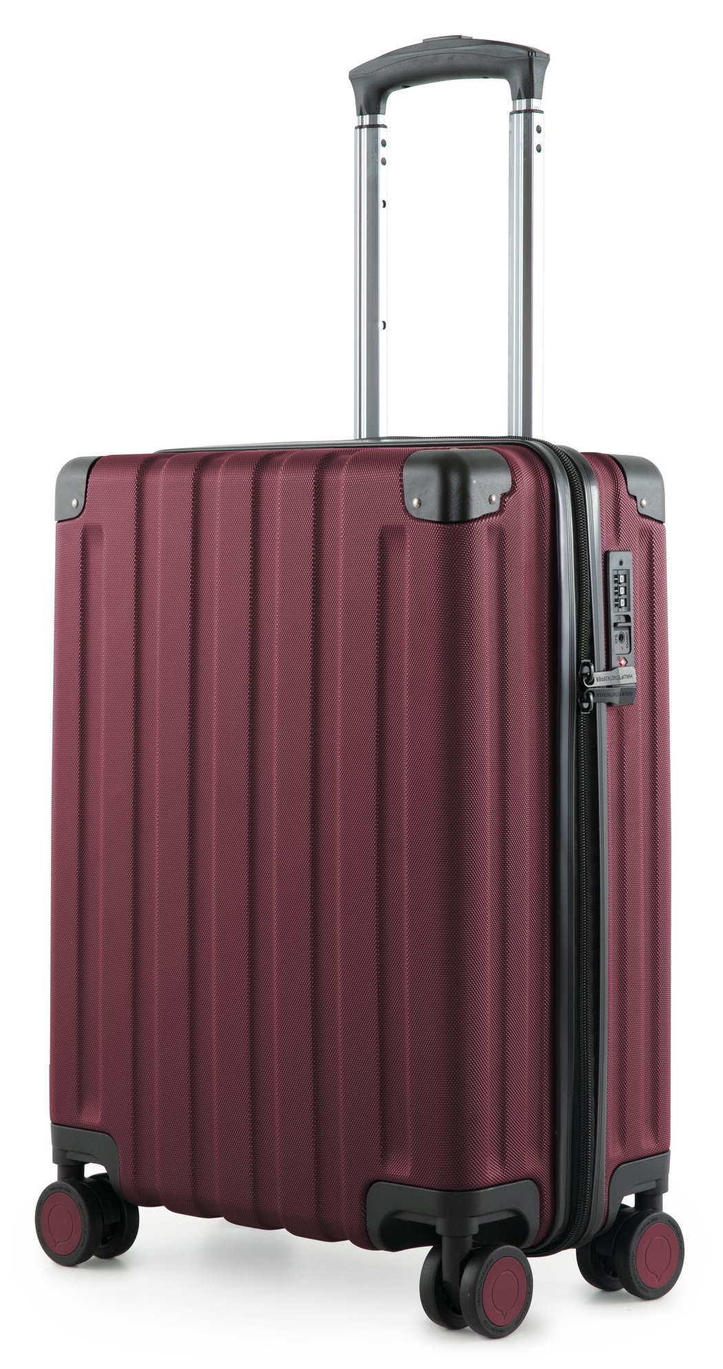 Hauptstadtkoffer Hartschalen-Trolley »Q-Damm, verschiedene Farben und Größen«, 4 Rollen, Hartschalenkoffer Reisekoffer Trolley mit TSA-Schloss