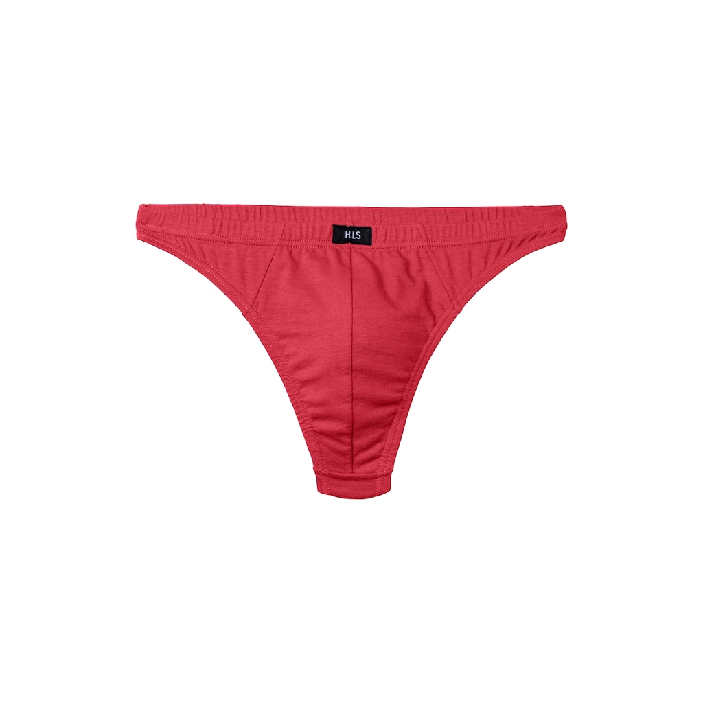 H.I.S String »Herren Unterhose«, (Packung, 5 St.), in Baumwollstretch-Qualität