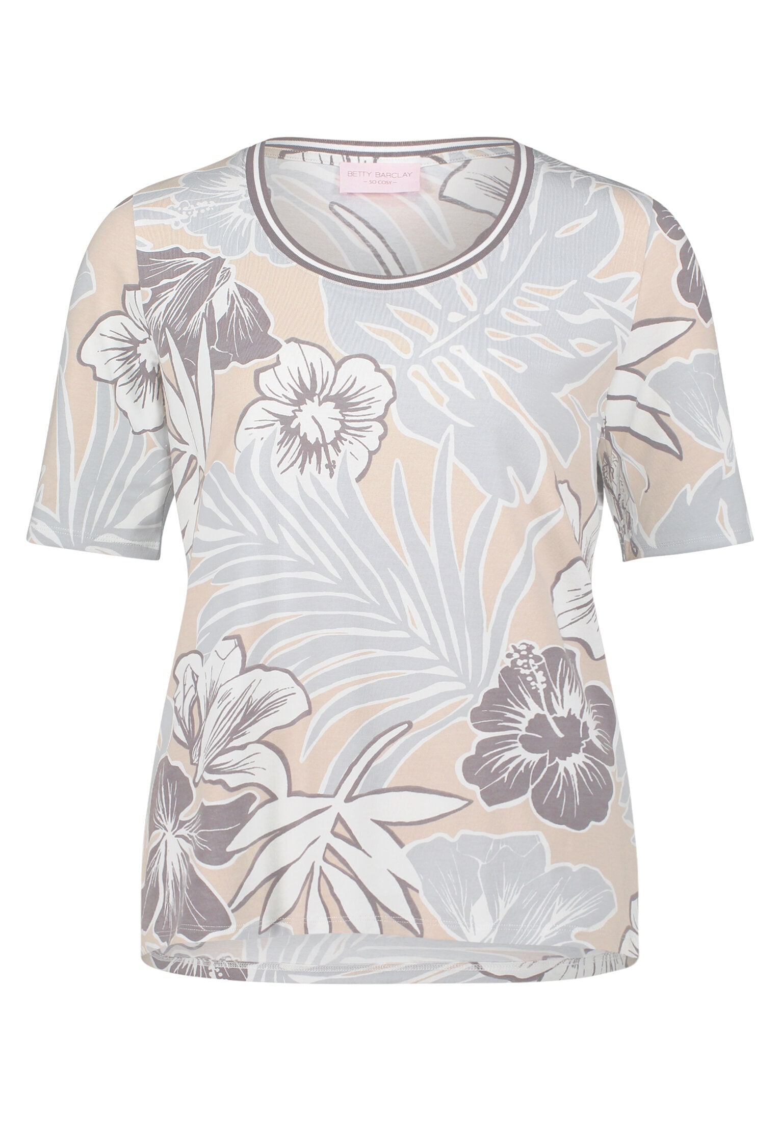 Betty Barclay Kurzarmshirt »Damen mit Blumenprint« 1 tlg.
