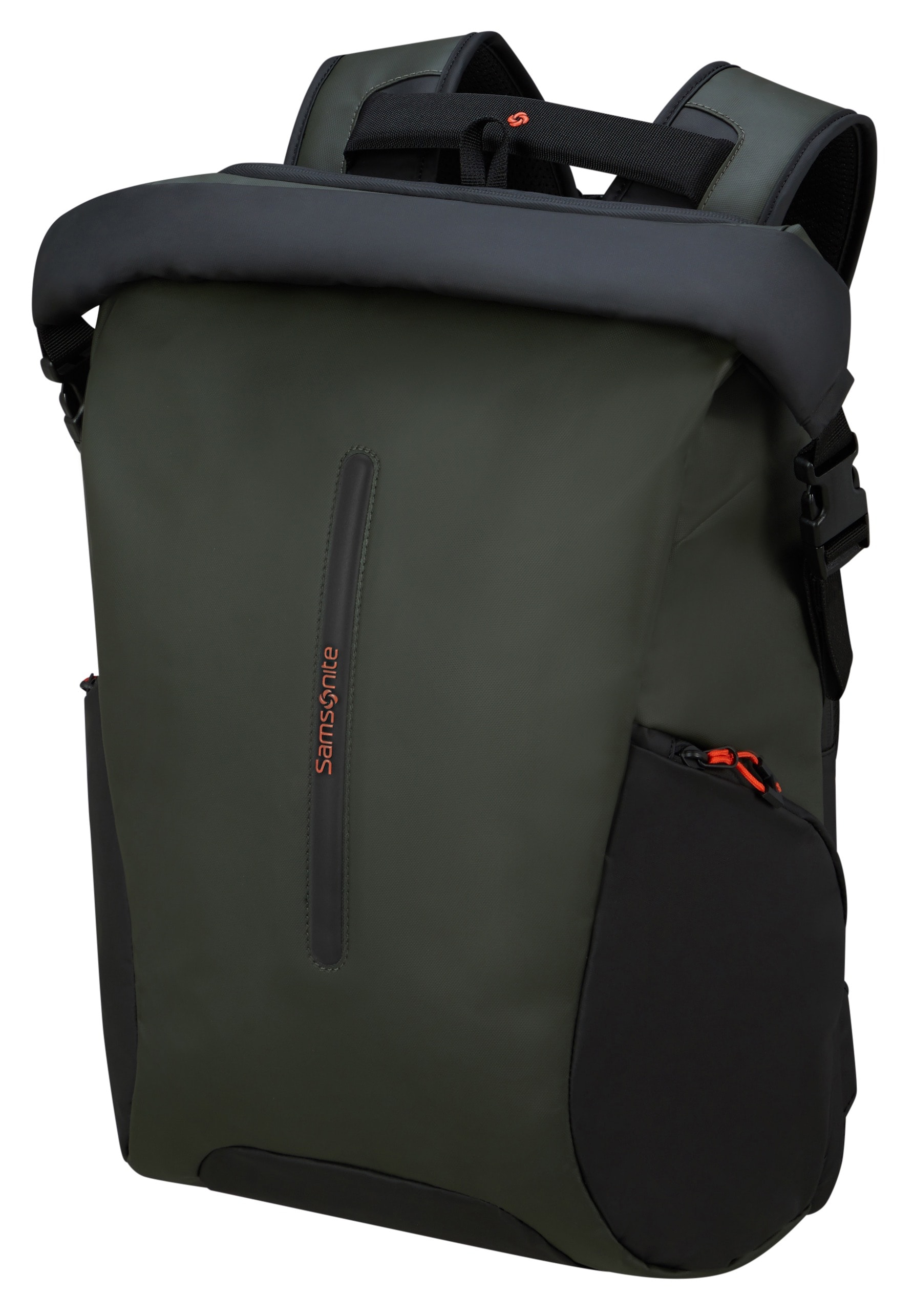 Samsonite Reiserucksack »ECODIVER L«, Freizeitrucksack Laptoprucksack Trolleyaufstecksystem Rolltop Backpack