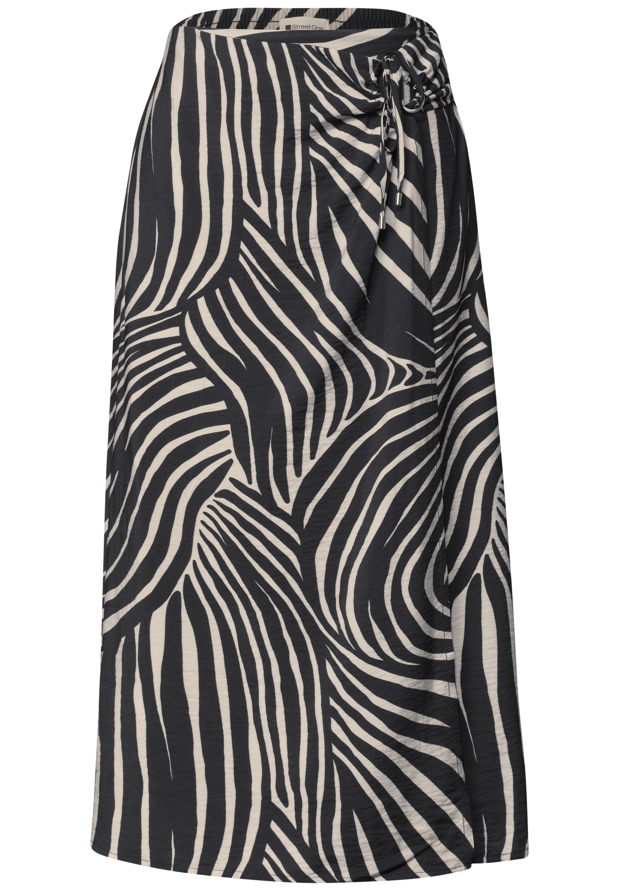 STREET ONE Midirock mit allover Print