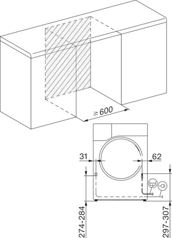 Miele Wärmepumpentrockner »TSC643WP EcoSpeed&8kg«, 8 kg