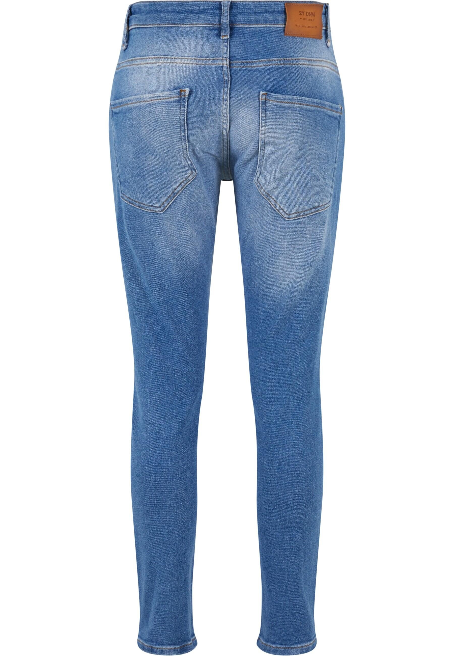 2Y Studios Bequeme Jeans "2Y Studios Herren 2Y Destroyed Cropped Skinny Den günstig online kaufen