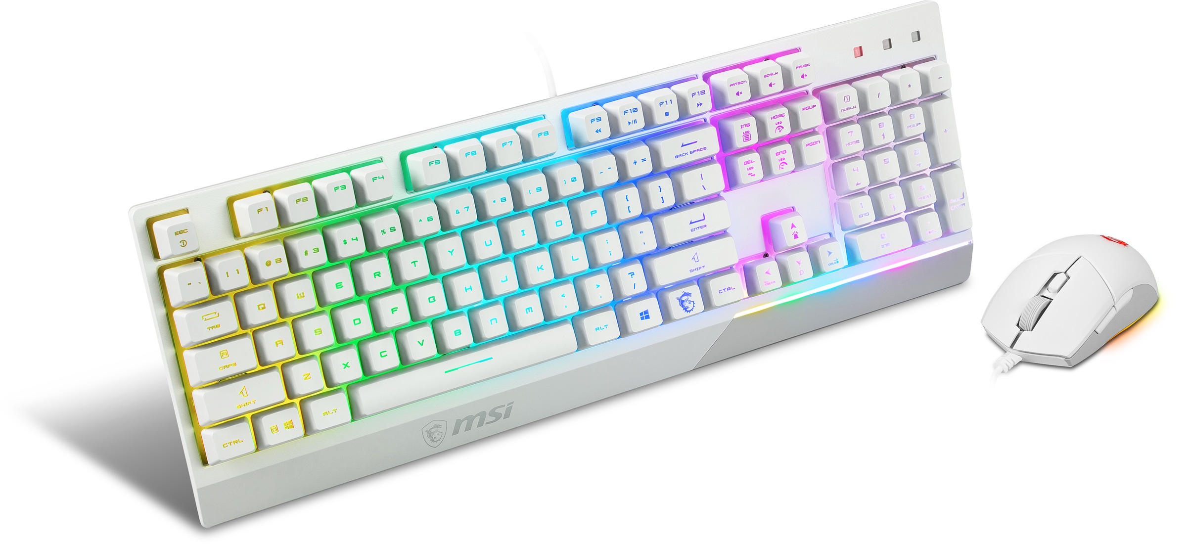 MSI Eingabegeräte-Set »VIGOR GK30 COMBO weiß«