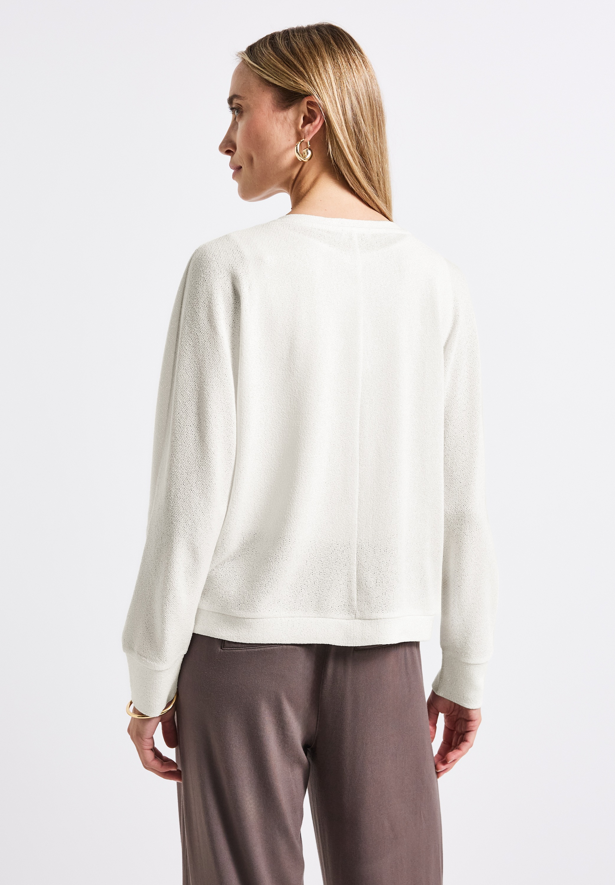 STREET ONE Strickjacke, mit V-Ausschnitt günstig online kaufen