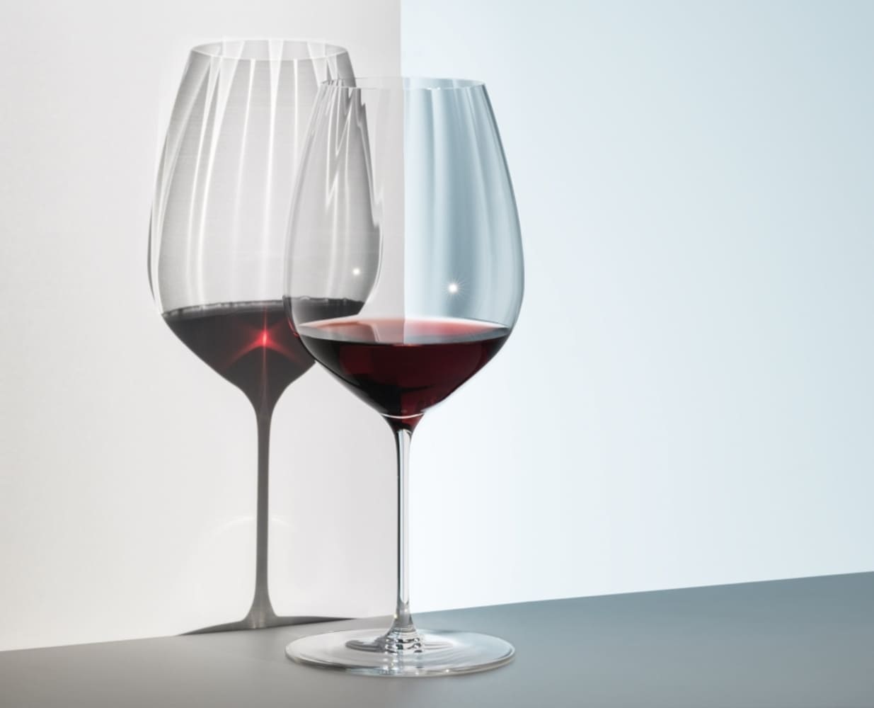 RIEDEL THE WINE GLASS COMPANY Rotweinglas »Cabernet Merlotgläser Performance 834 ml 2er Set transparent« Spülmaschinenfest