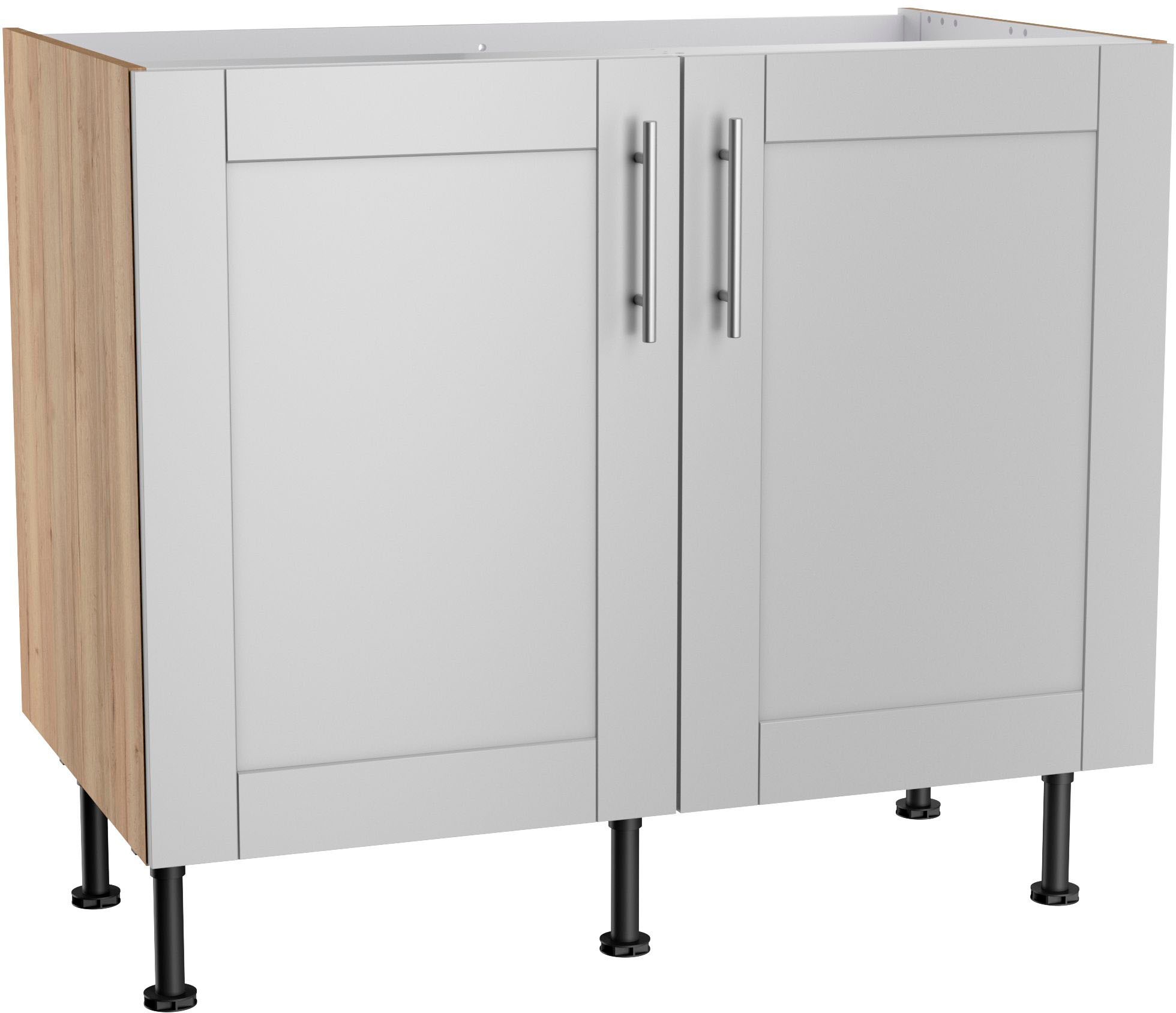 KOCHSTATION Spülenschrank "KS-Ahus", Breite 100 cm günstig online kaufen