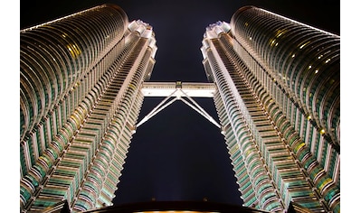Fototapete »SKYLINE-NEW YORK CITY SINGAPORE HONG KONG WANDBILD XXL«