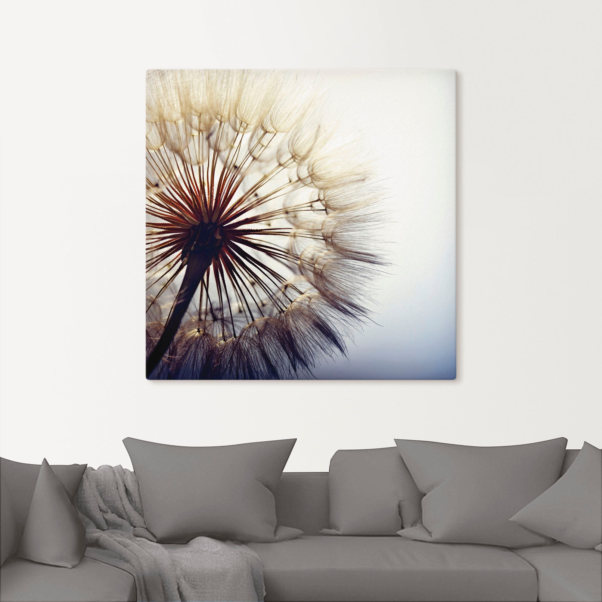 Artland Wandbild »Große Pusteblume«, Blumen, (1 St.), als Alubild, Outdoorbild, Leinwandbild, Poster, Wandaufkleber