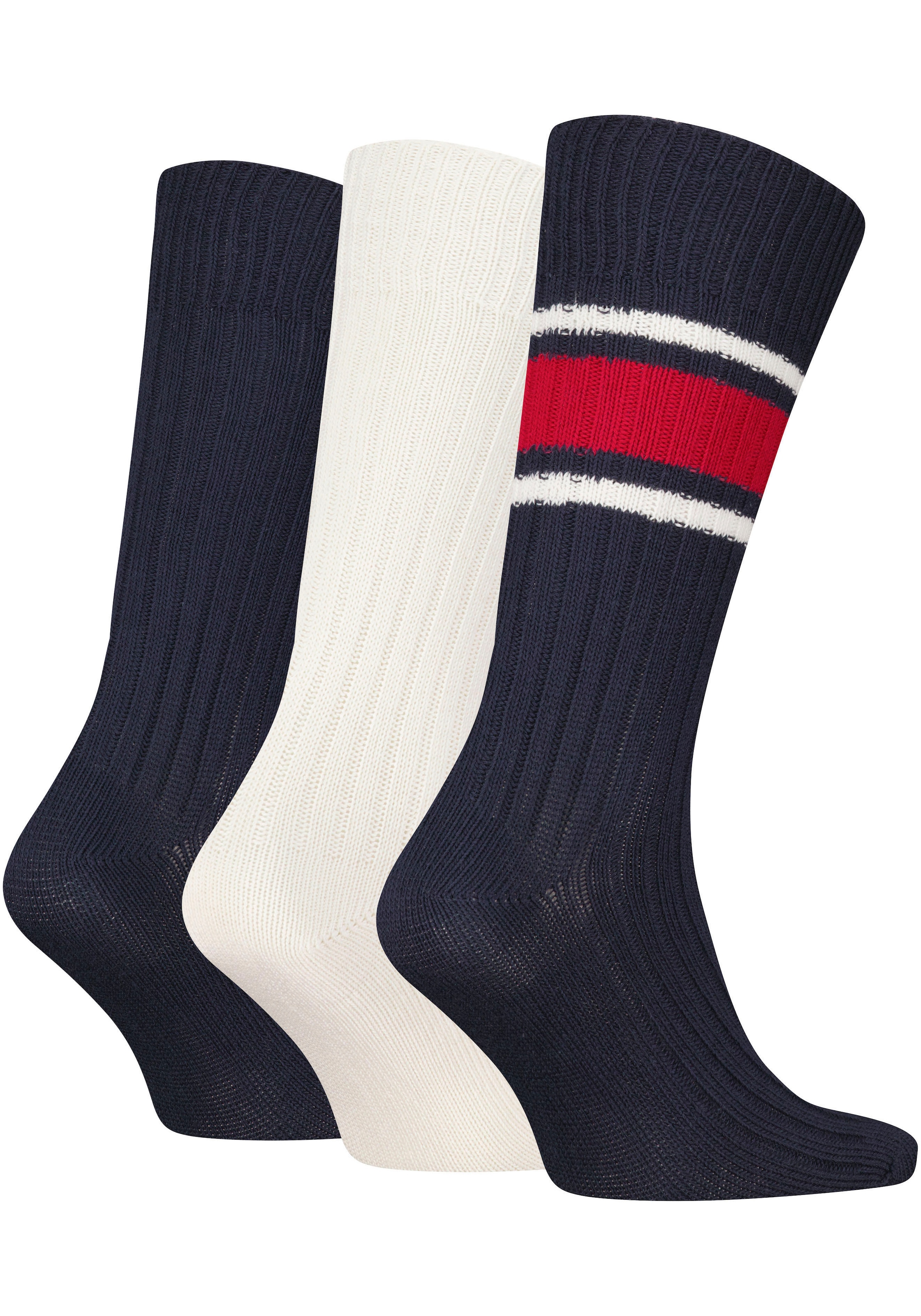 Tommy Hilfiger Socken, (3 Paar), mit dezentem Logo günstig online kaufen