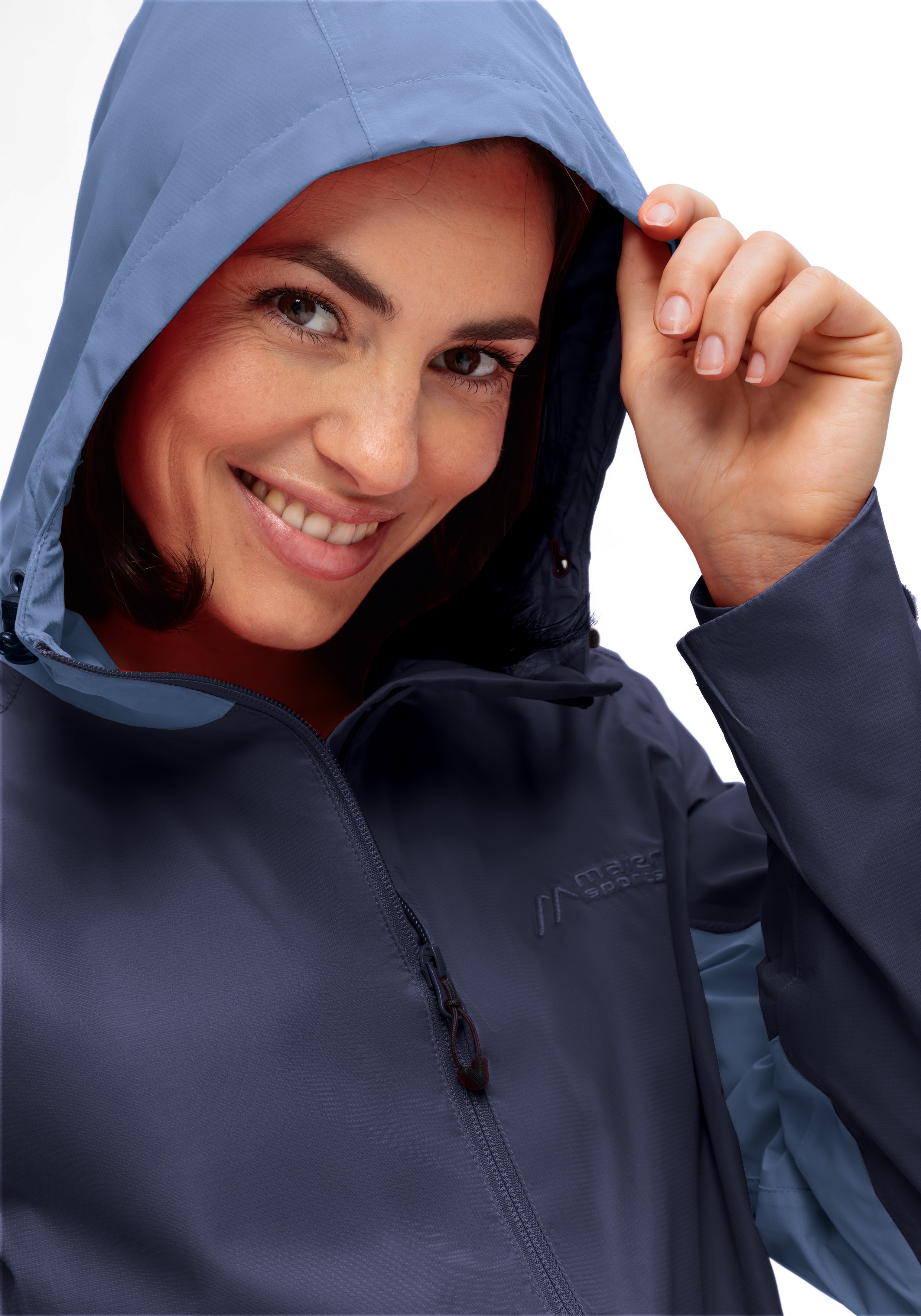 Thumbnail - Maier Sports Allwetterjacke "D GG Allwetterjacke" 1 Stk. tlg. mit Kapuze