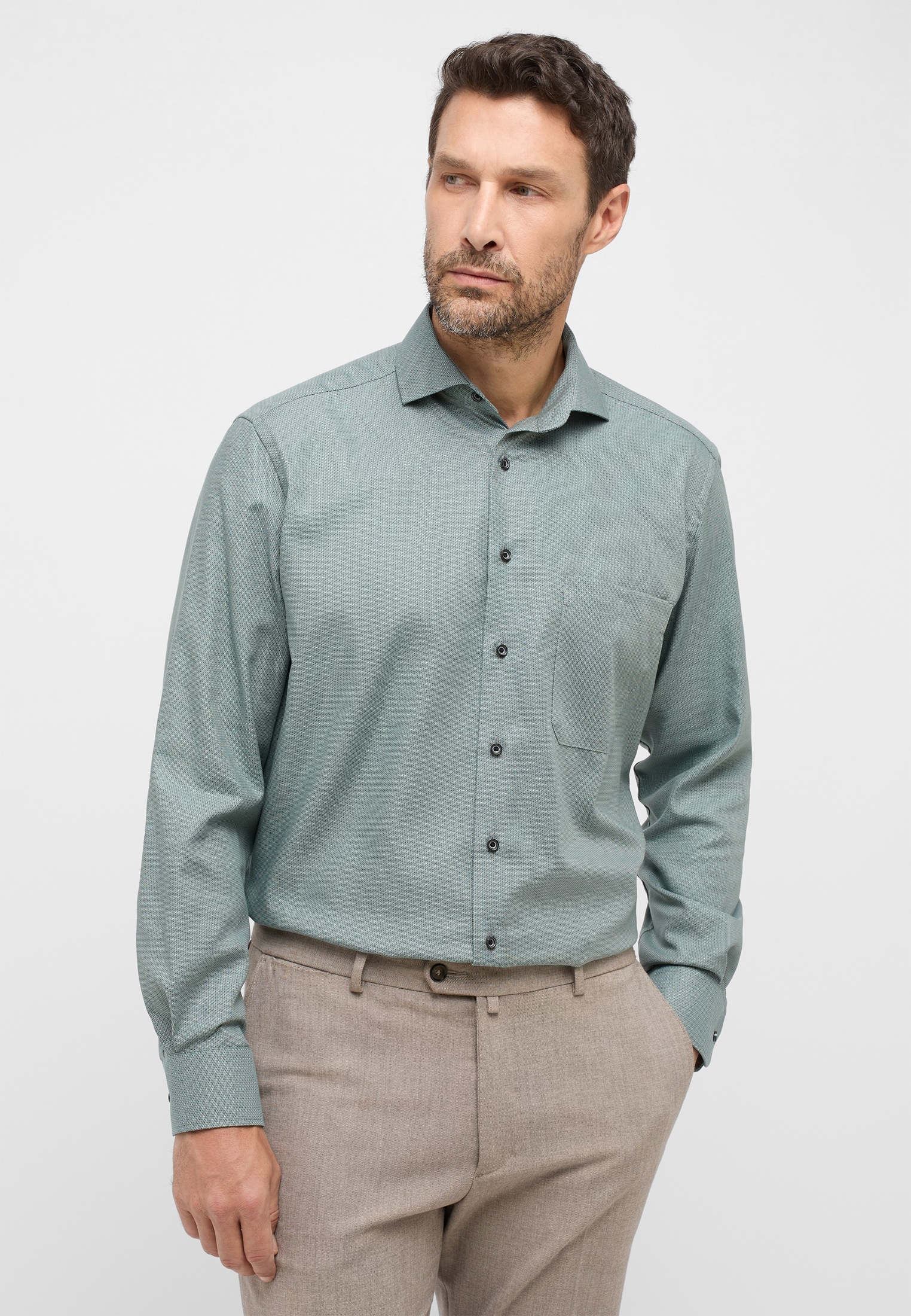 Eterna Langarmhemd "COMFORT FIT", NON IRON (bügelfrei) günstig online kaufen