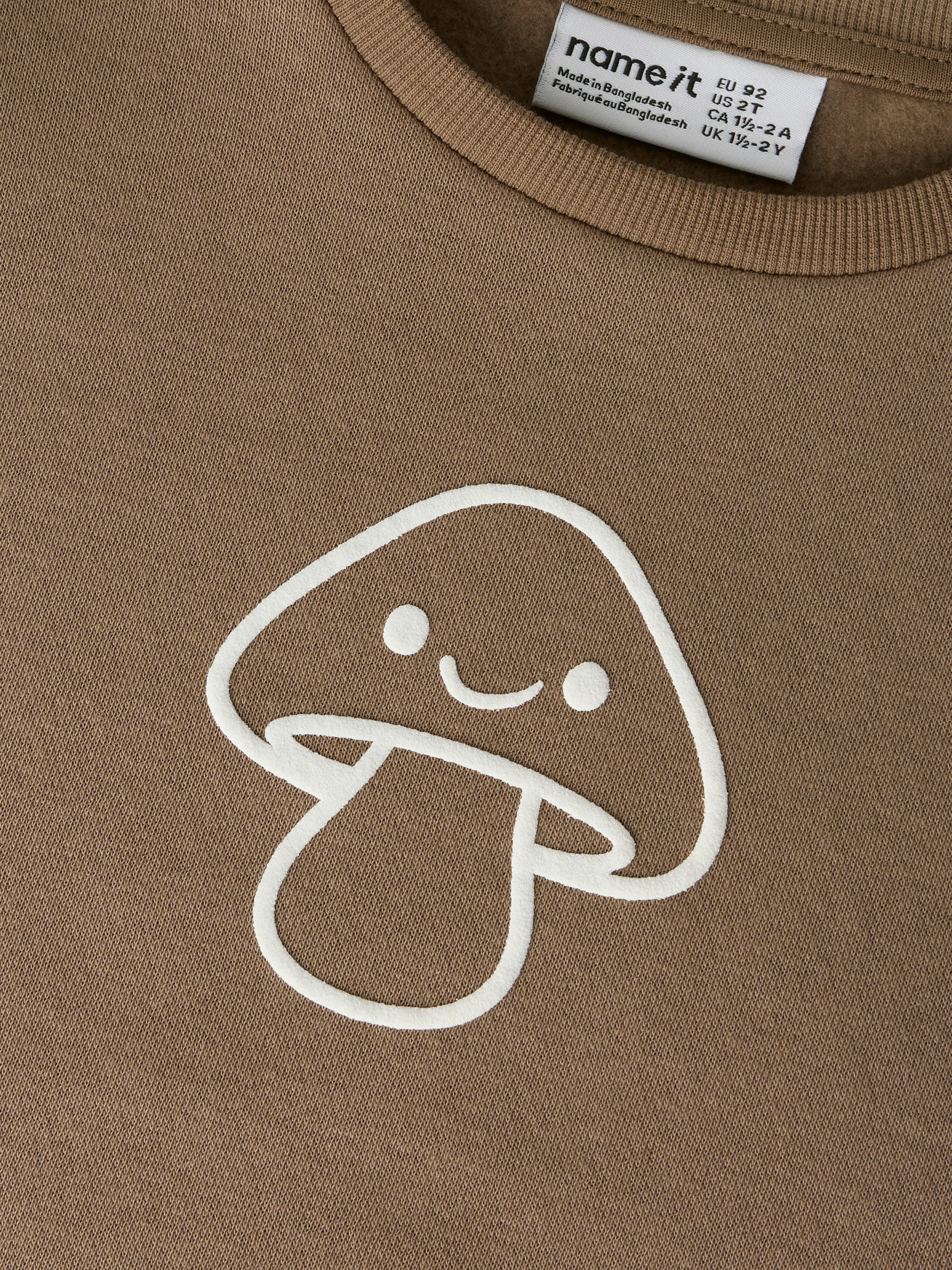 Name It Sweatshirt »NMNRILEY LS RLX SWEAT BRU NOOS«, Baumwollmischung
