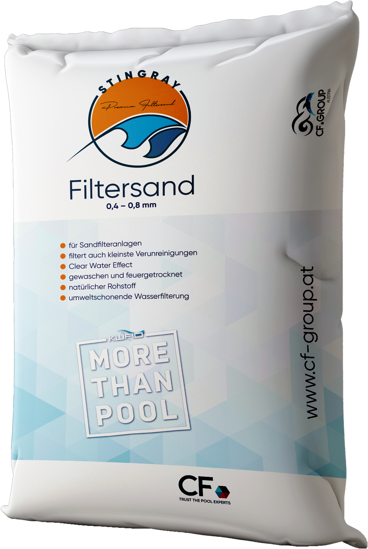 KWAD Rundpool »White Timber inkl. Sicherheitsleiter und umfangreichem Zubehör«, (Set, 10 tlg.), 10-tlg., Höhe: 1,32m, inkl. Wasserpflege-Set