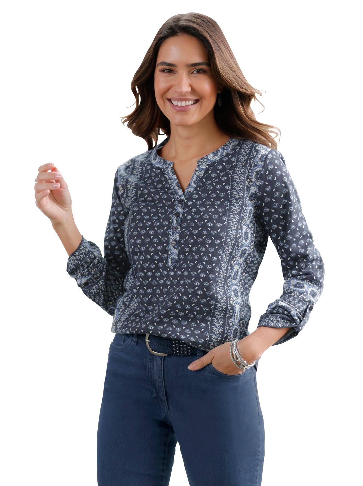 Classic Basics Print-Shirt »Druck-Shirt« (1 tlg.)