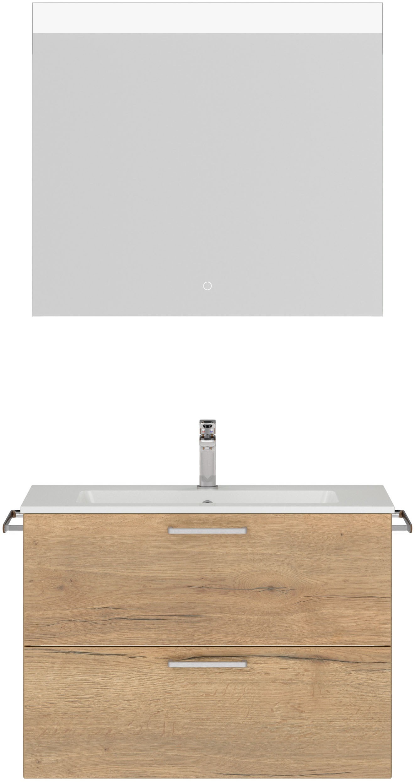 nobilia Badmöbel-Set "Tolvina" vormontiert, mit Soft-Close, 2 Stk. tlg. günstig online kaufen