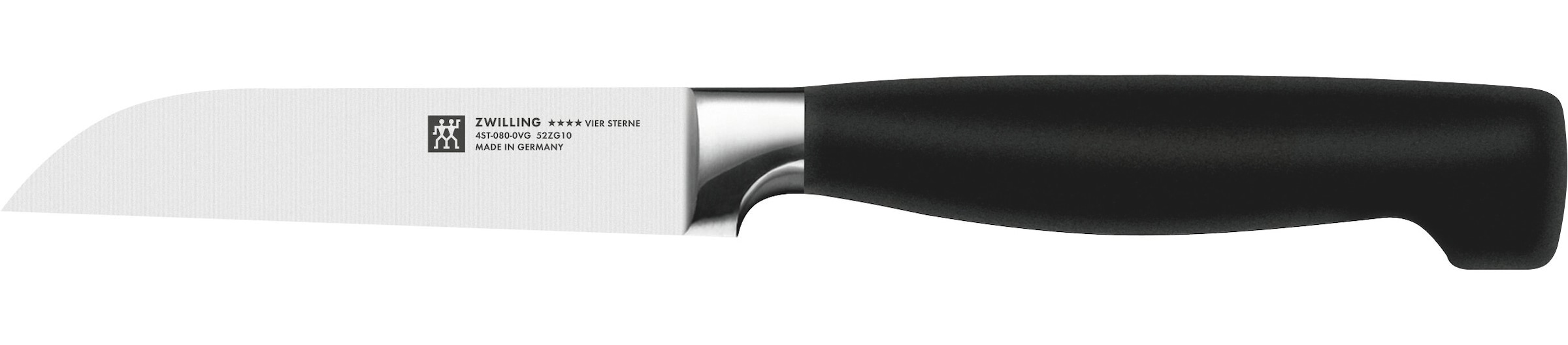 Zwilling Messerblock »**** VIER STERNE« 7 Made in Germany, Sonderschmelze, inkl. Vielzweckschere & Wetzstahl