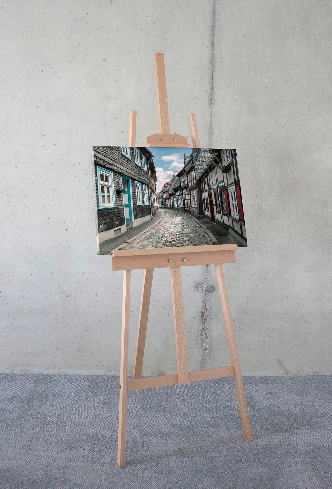 Komar Leinwandbild "Narrow Trails - Größe 60 x 40 cm" Baum  Berge  Blumen günstig online kaufen