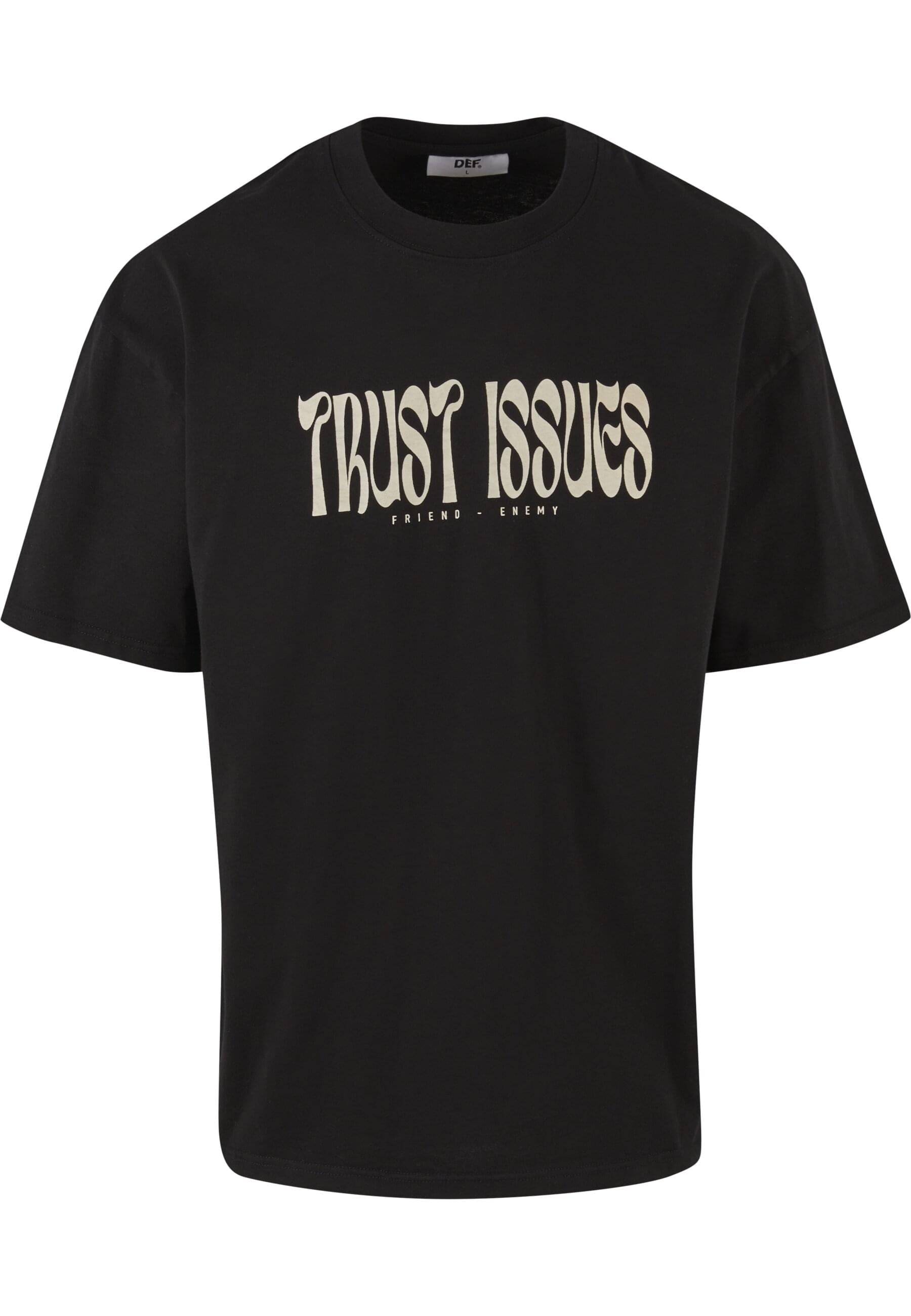 DEF T-Shirt "DEF DEF Trust Issues T-Shirt" 1 Stk. tlg. günstig online kaufen
