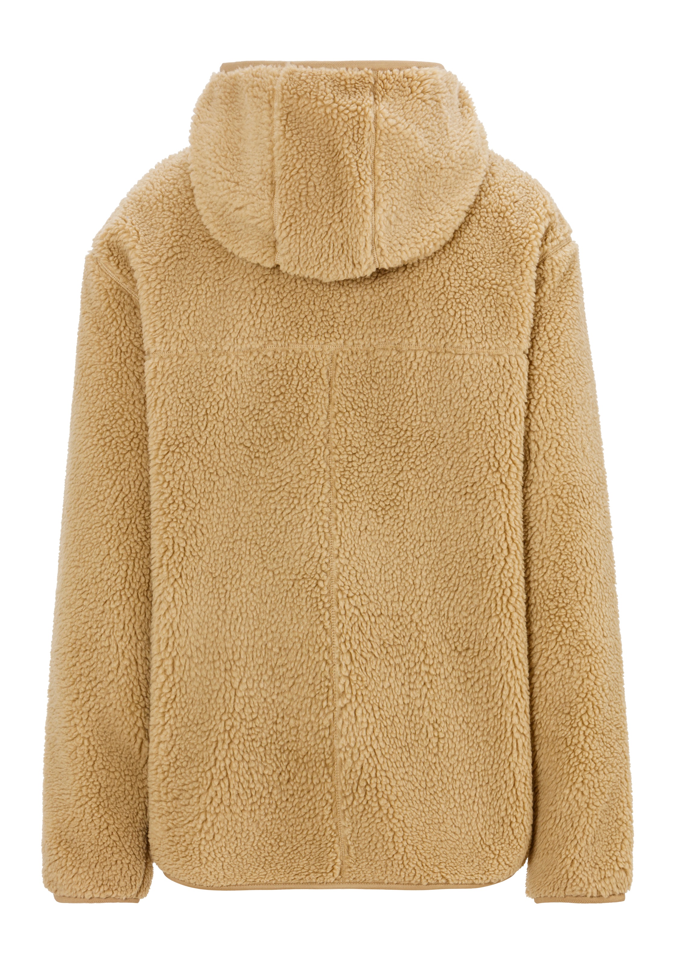 Tommy Jeans Plus Sweatjacke "TJM REG BADGE TEDDY ZIP TRU EXT" Teddy Plüsch günstig online kaufen