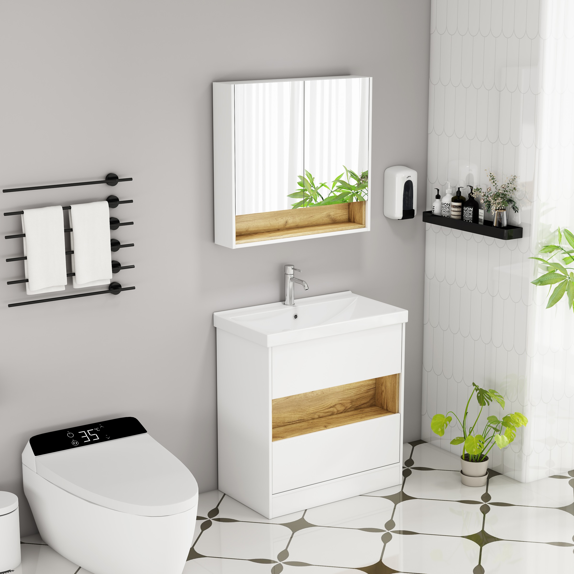 welltime Badezimmer-Set "Valencia" günstig online kaufen