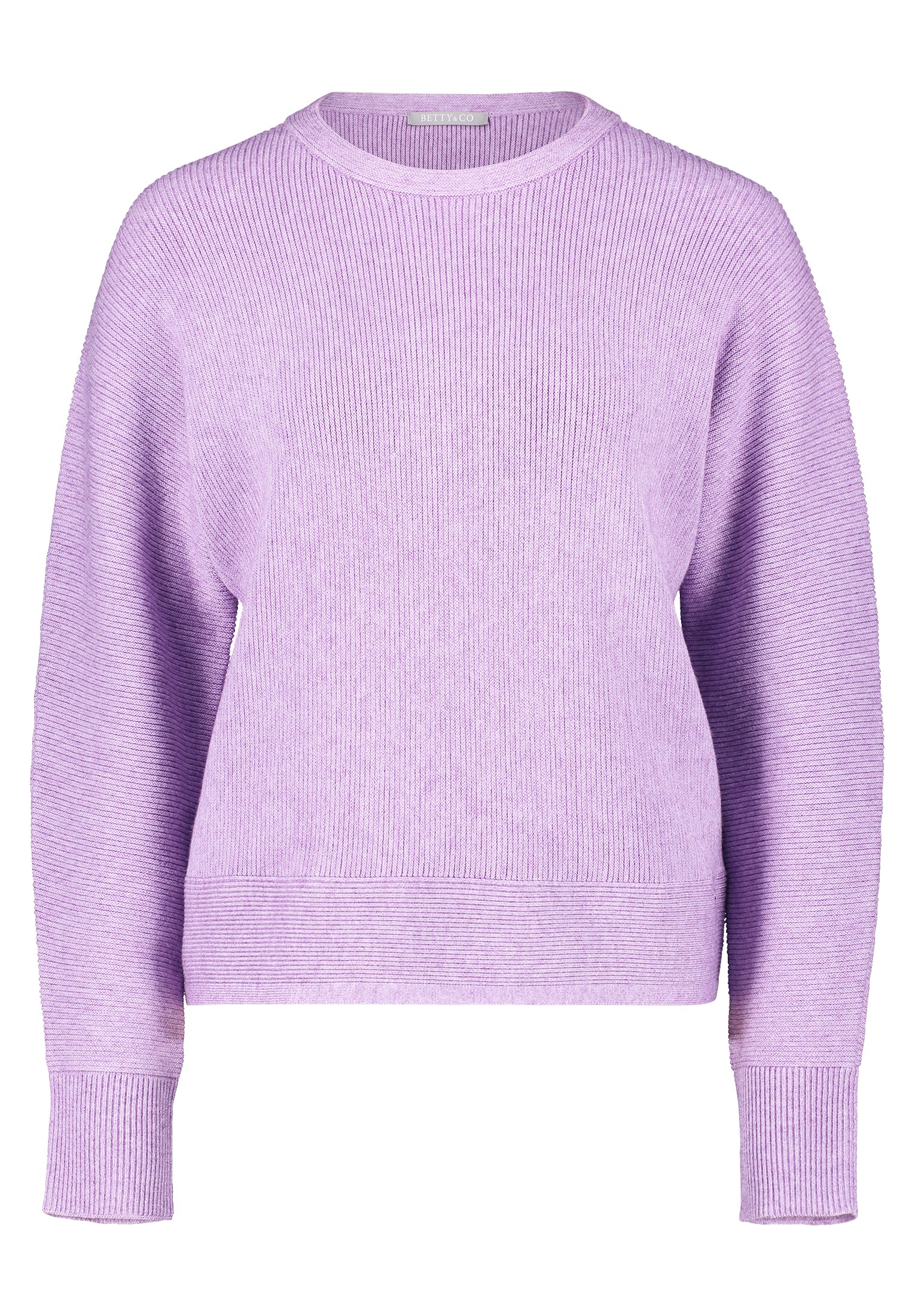 Betty&Co Strickpullover "Damen Strickpullover mit Struktur" 1 Stk. tlg. Str günstig online kaufen