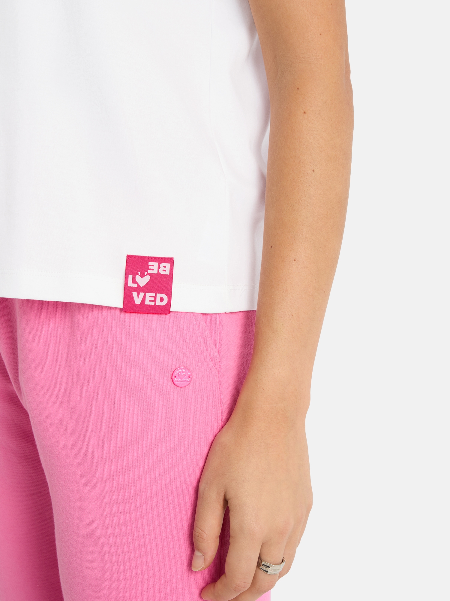 Lieblingsstück T-Shirt »CamilaEP« Ärmel mit Umschlag, Rundhals